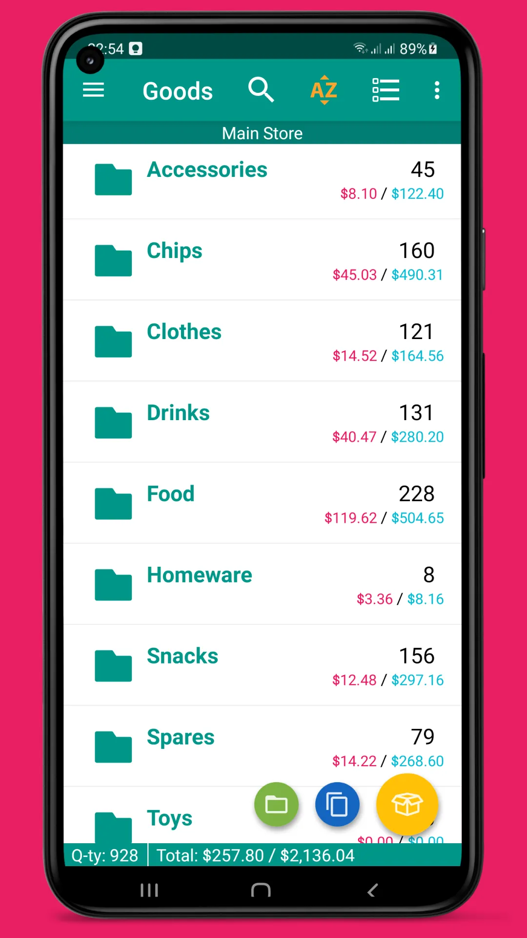 Stock and Inventory Simple | Indus Appstore | Screenshot
