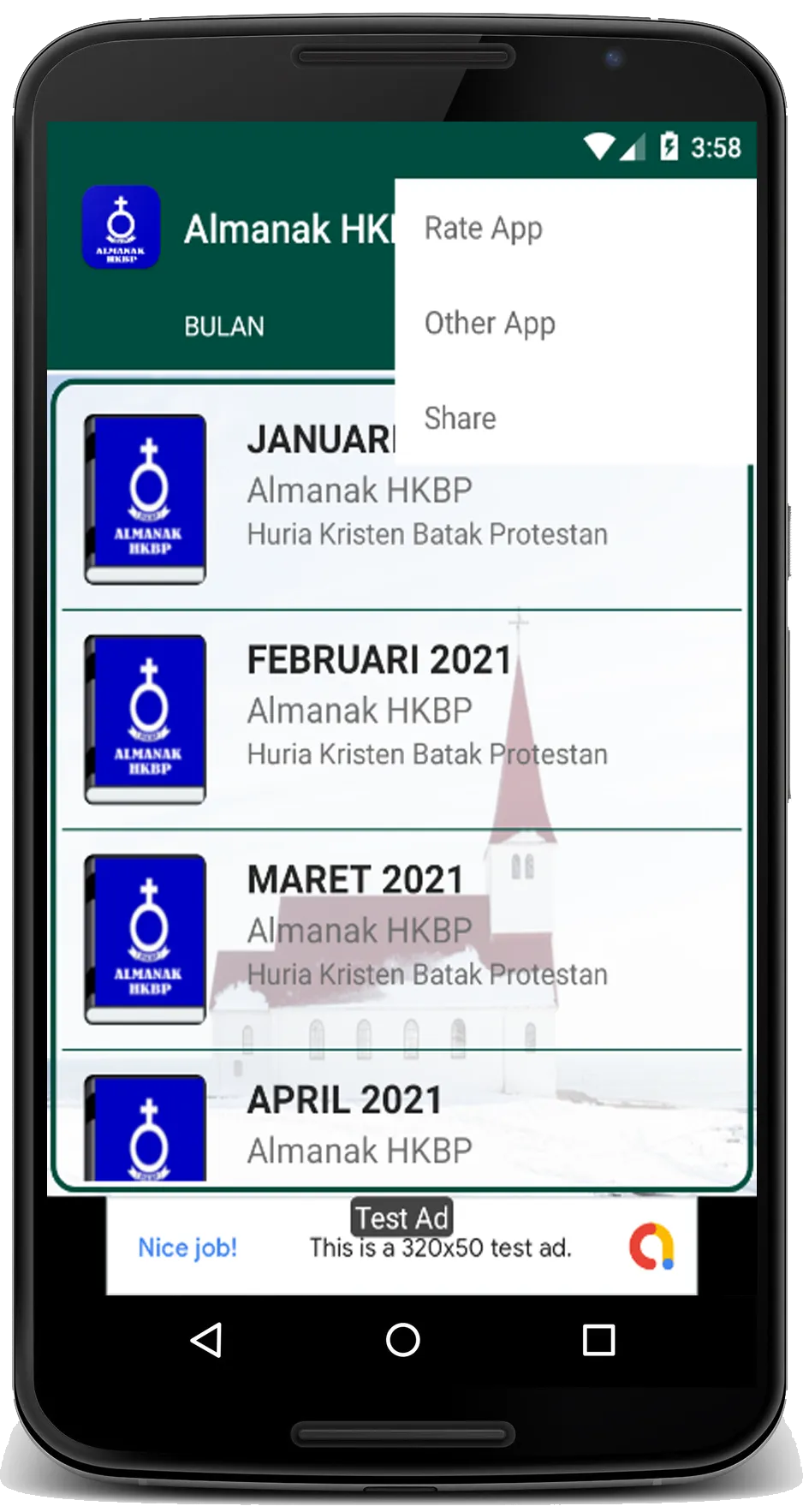 Almanak HKBP | Indus Appstore | Screenshot