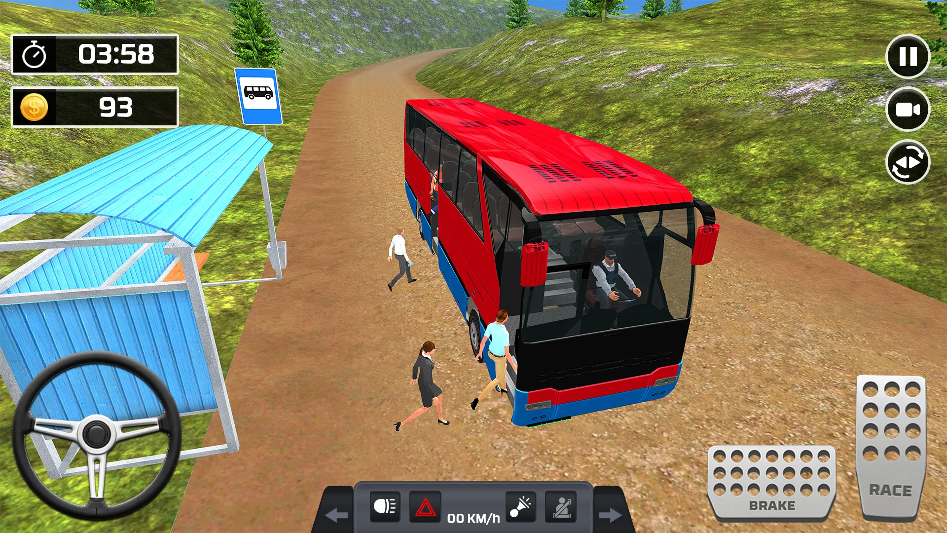 Offroad Bus Simulator Bus Game | Indus Appstore | Screenshot