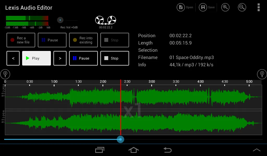 Lexis Audio Editor | Indus Appstore | Screenshot