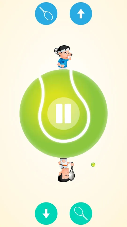 Circular Tennis 2 Player Games | Indus Appstore | Screenshot