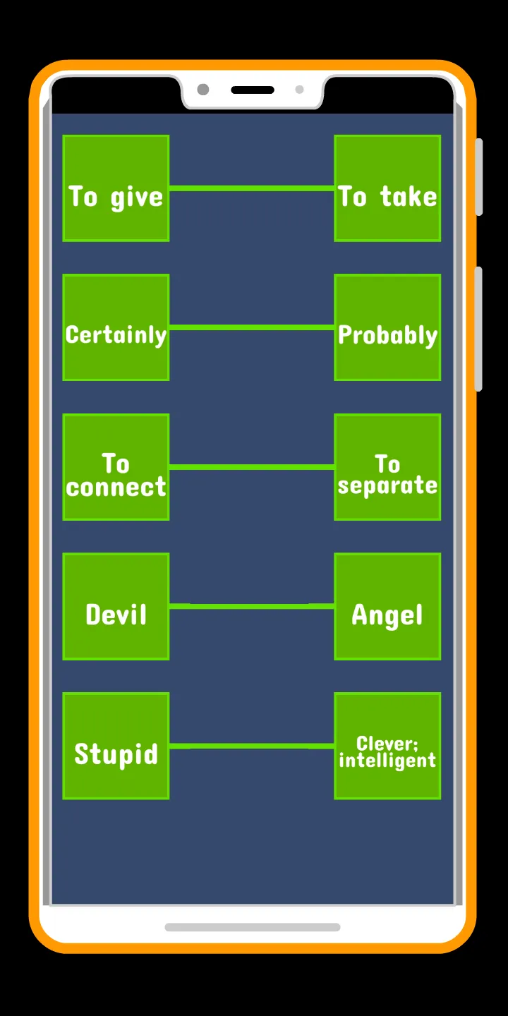 Opposite Word : Match Antonyms | Indus Appstore | Screenshot