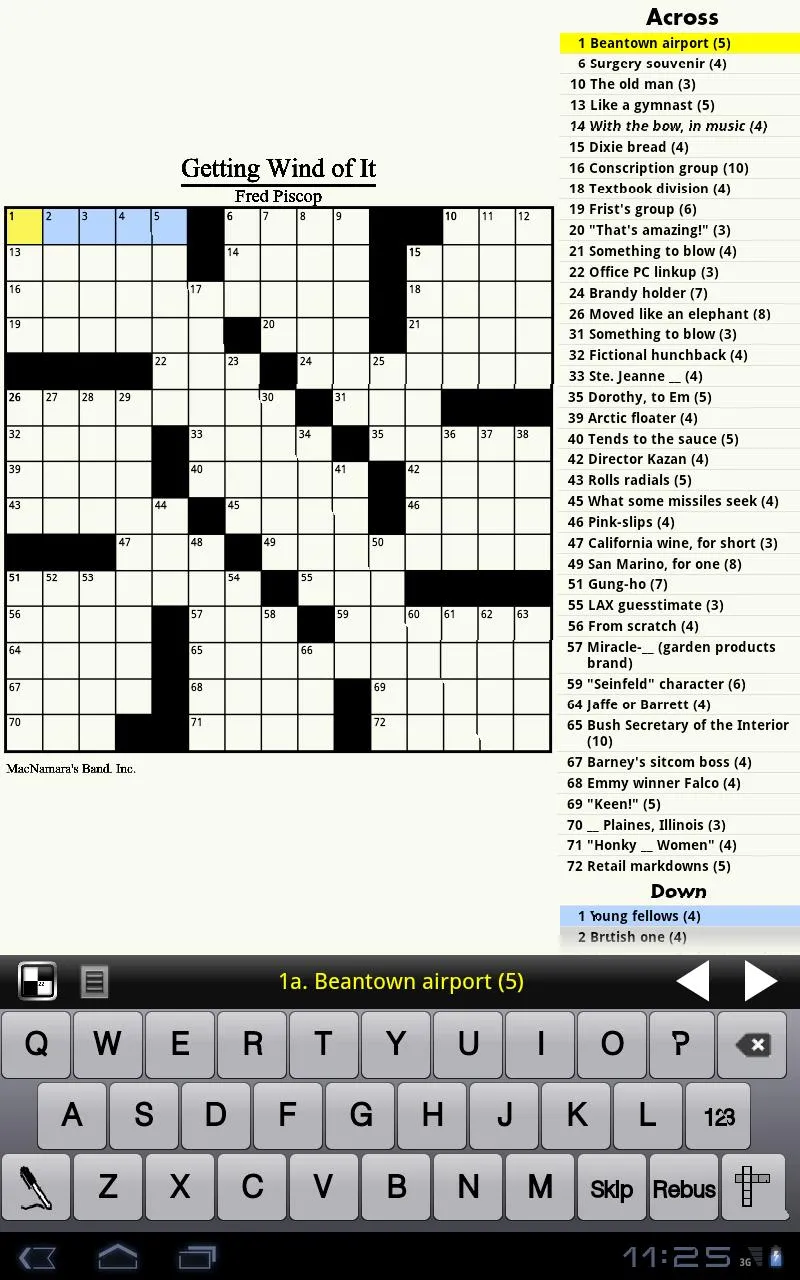 Crossword Light | Indus Appstore | Screenshot