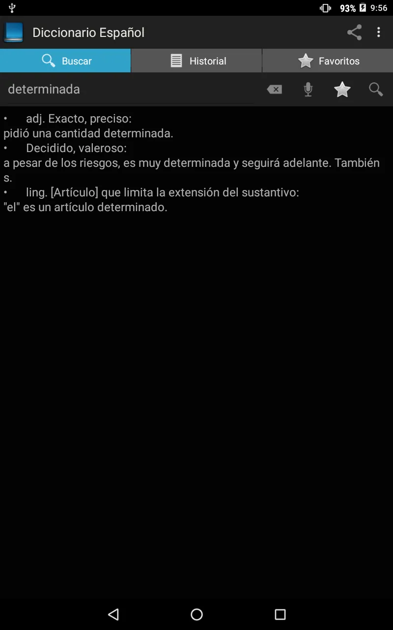 Spanish dictionary | Indus Appstore | Screenshot