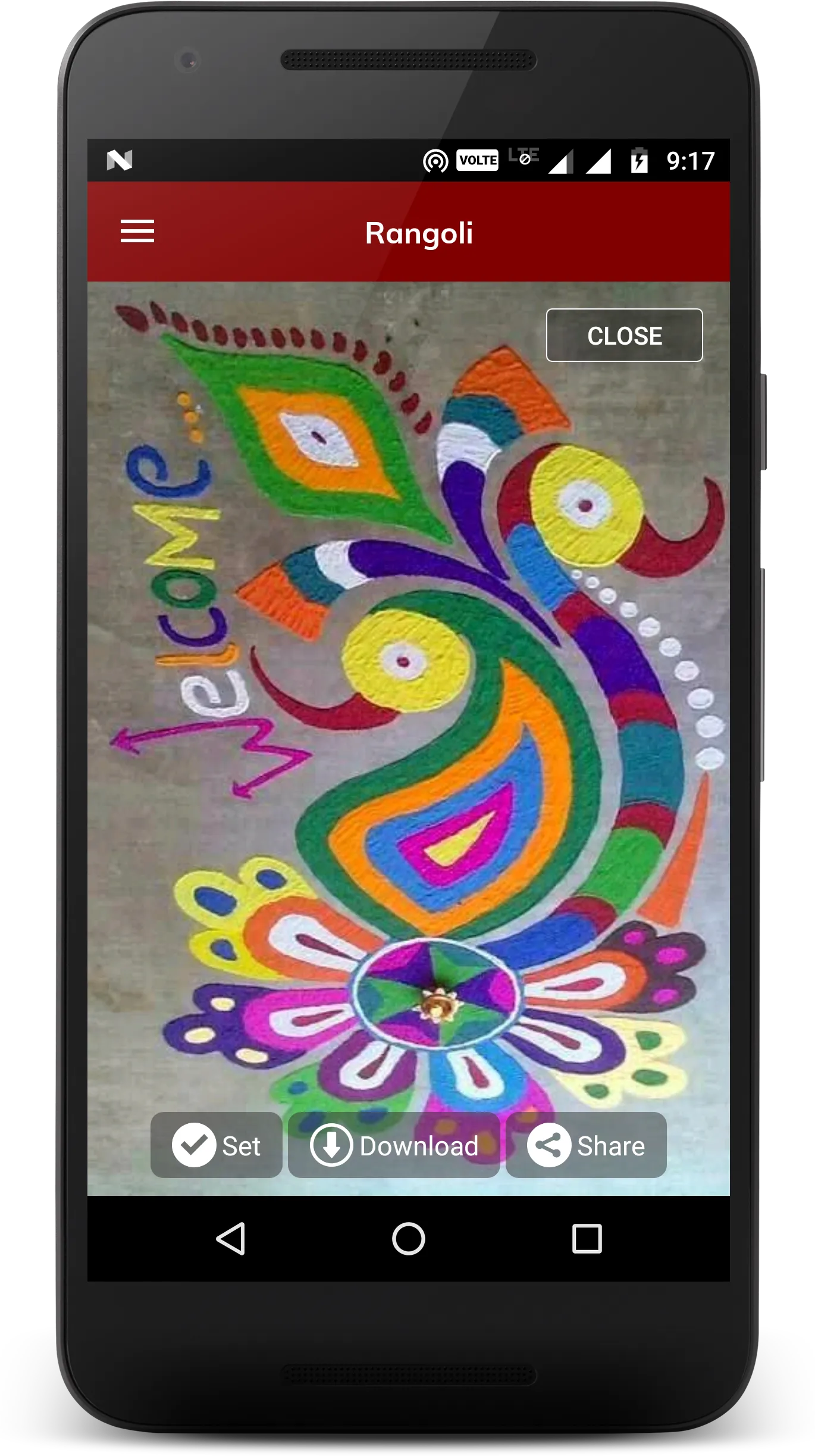 Rangoli Designs | Indus Appstore | Screenshot