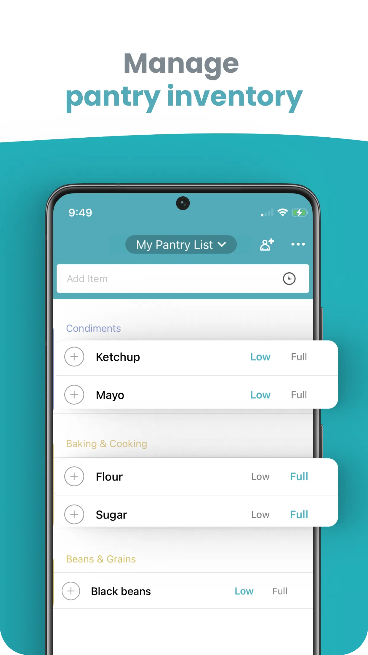 Grocery List App - Out of Milk | Indus Appstore | Screenshot