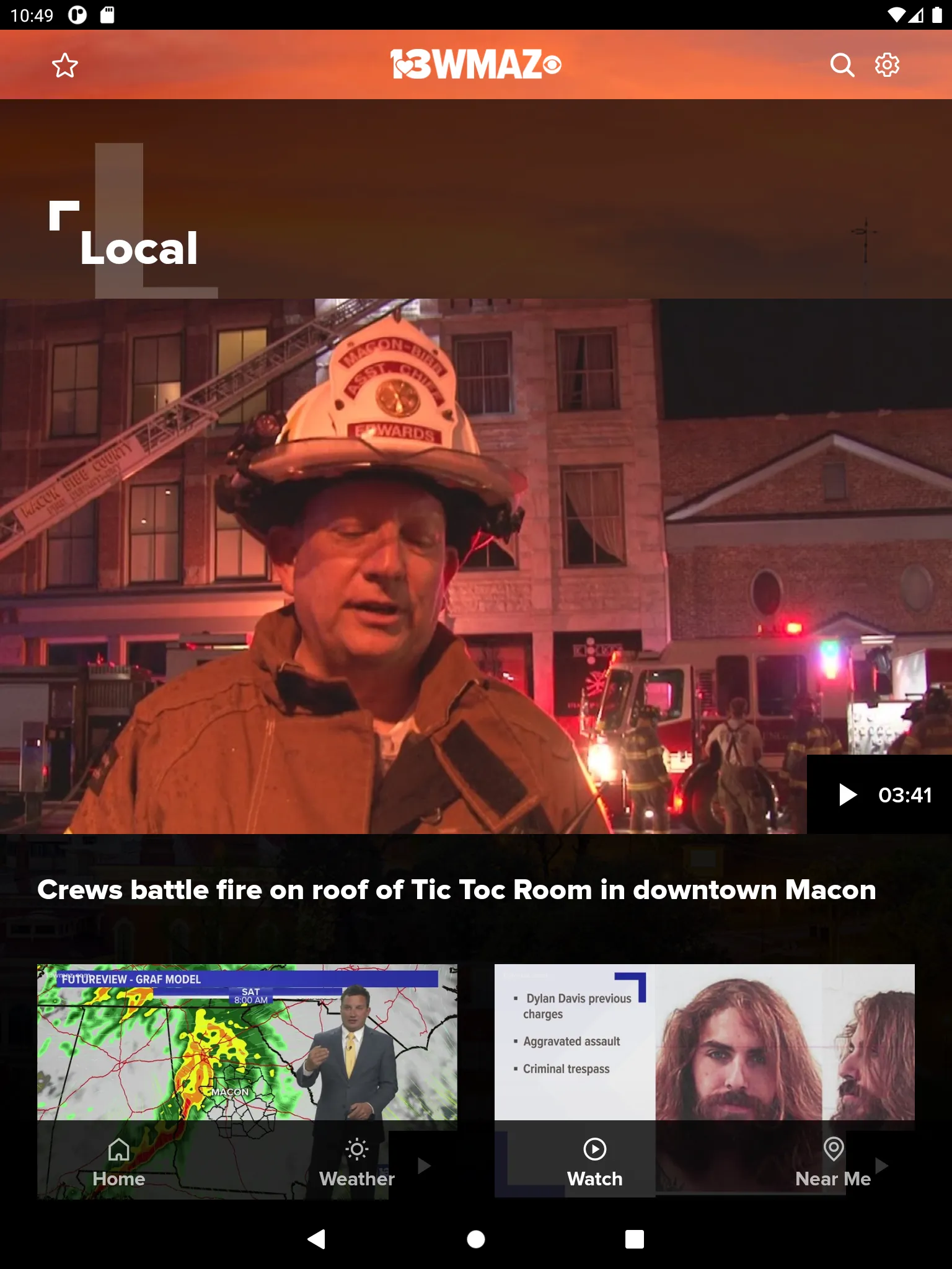 13WMAZ: Central Georgia News | Indus Appstore | Screenshot