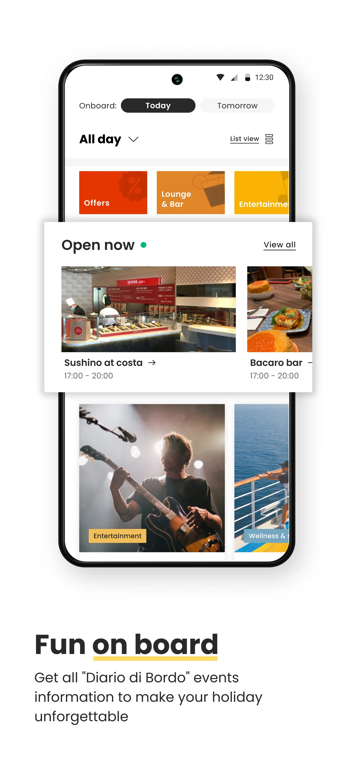 Costa Cruises | Indus Appstore | Screenshot