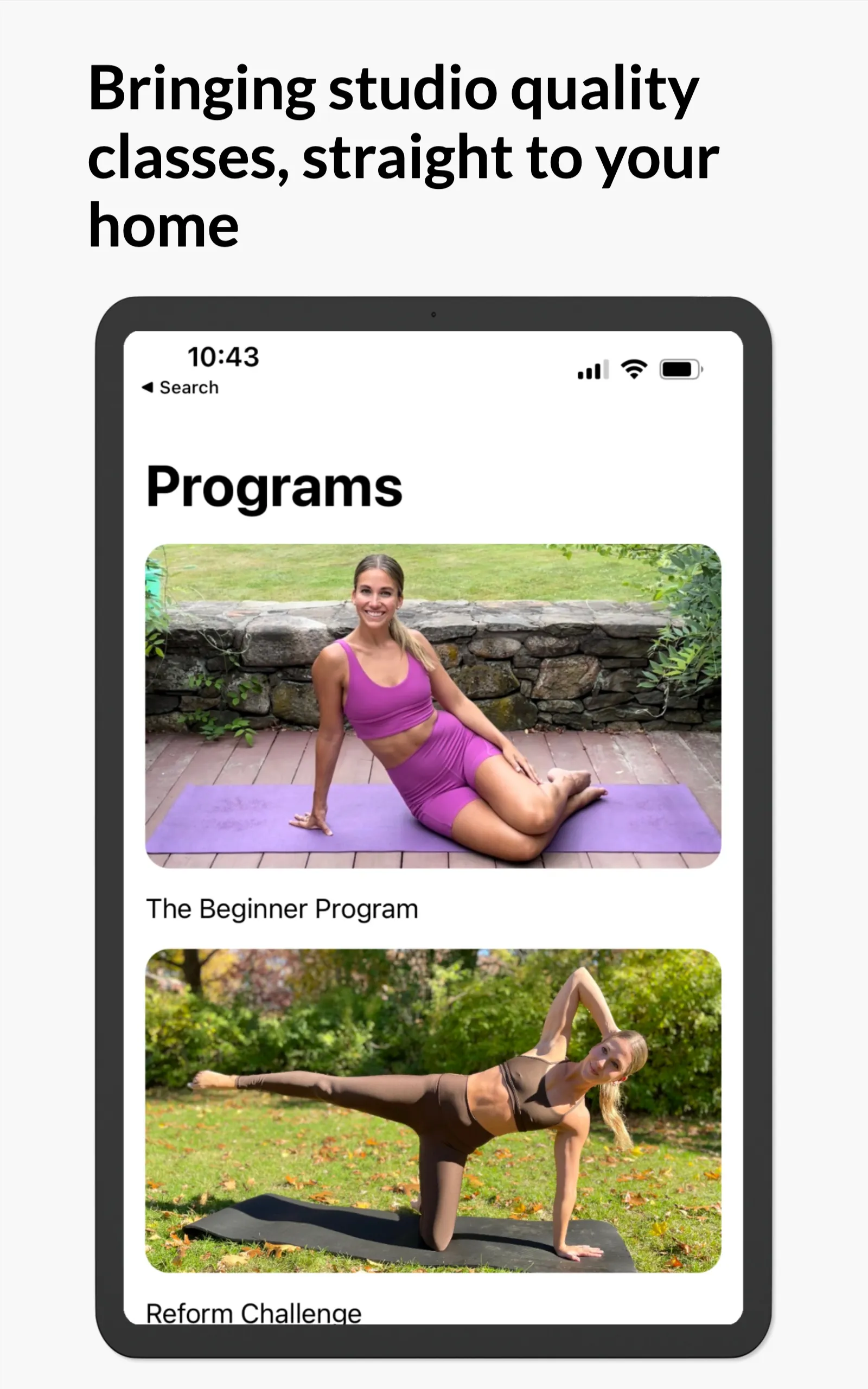 Amanda Blauer Pilates | Indus Appstore | Screenshot