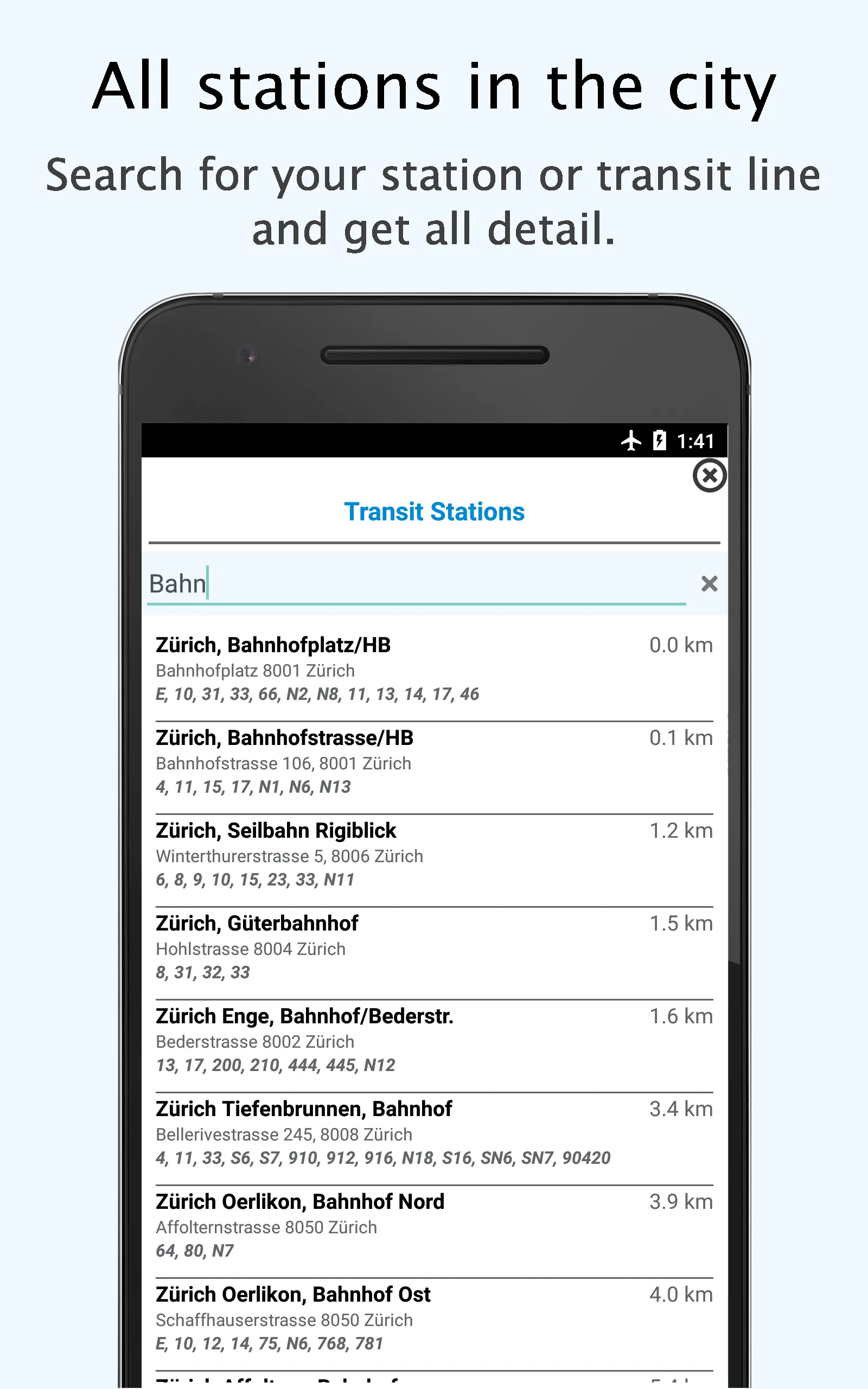 Switzerland Public Transport | Indus Appstore | Screenshot