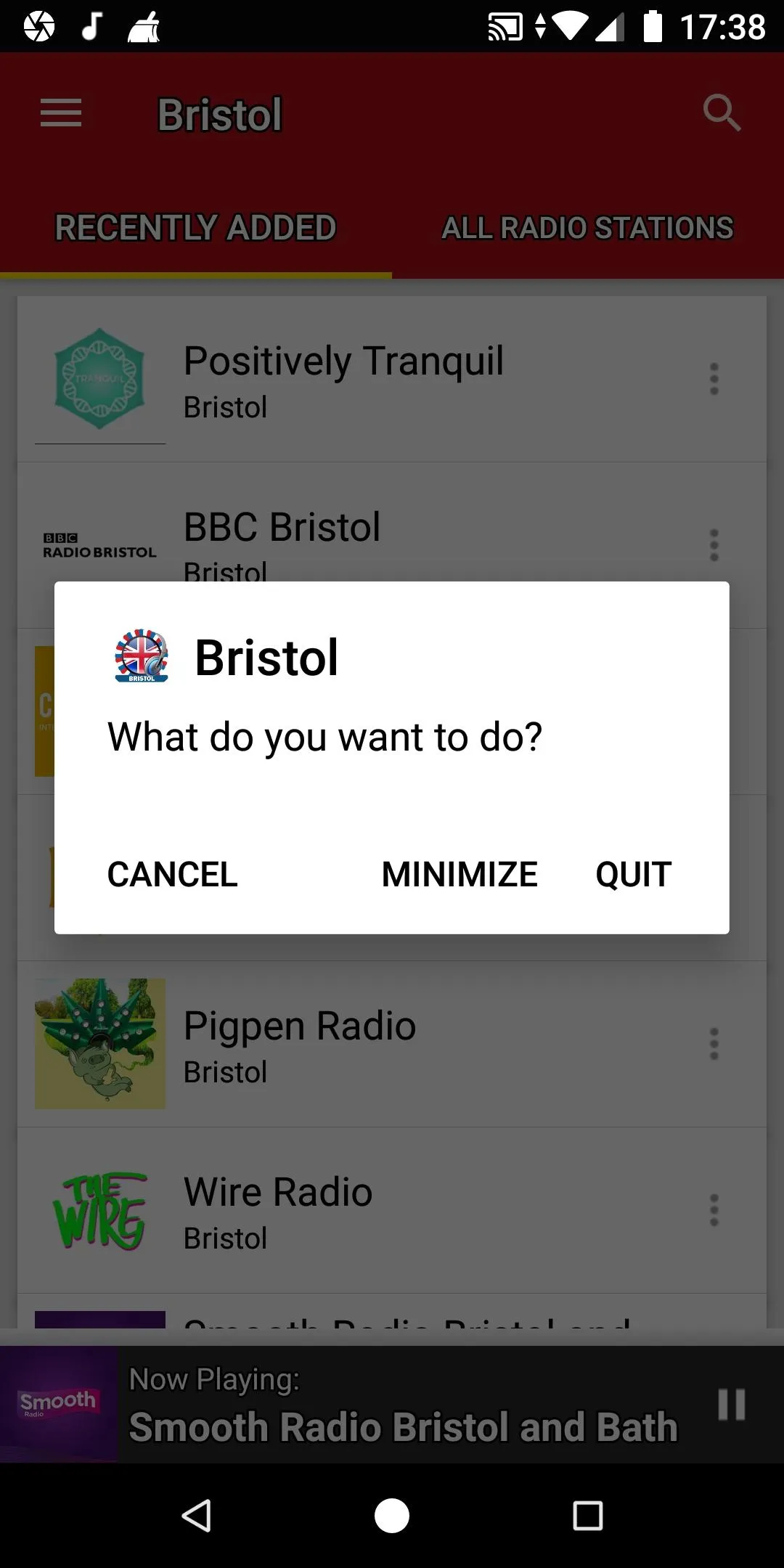 Bristol Radio Stations - UK | Indus Appstore | Screenshot