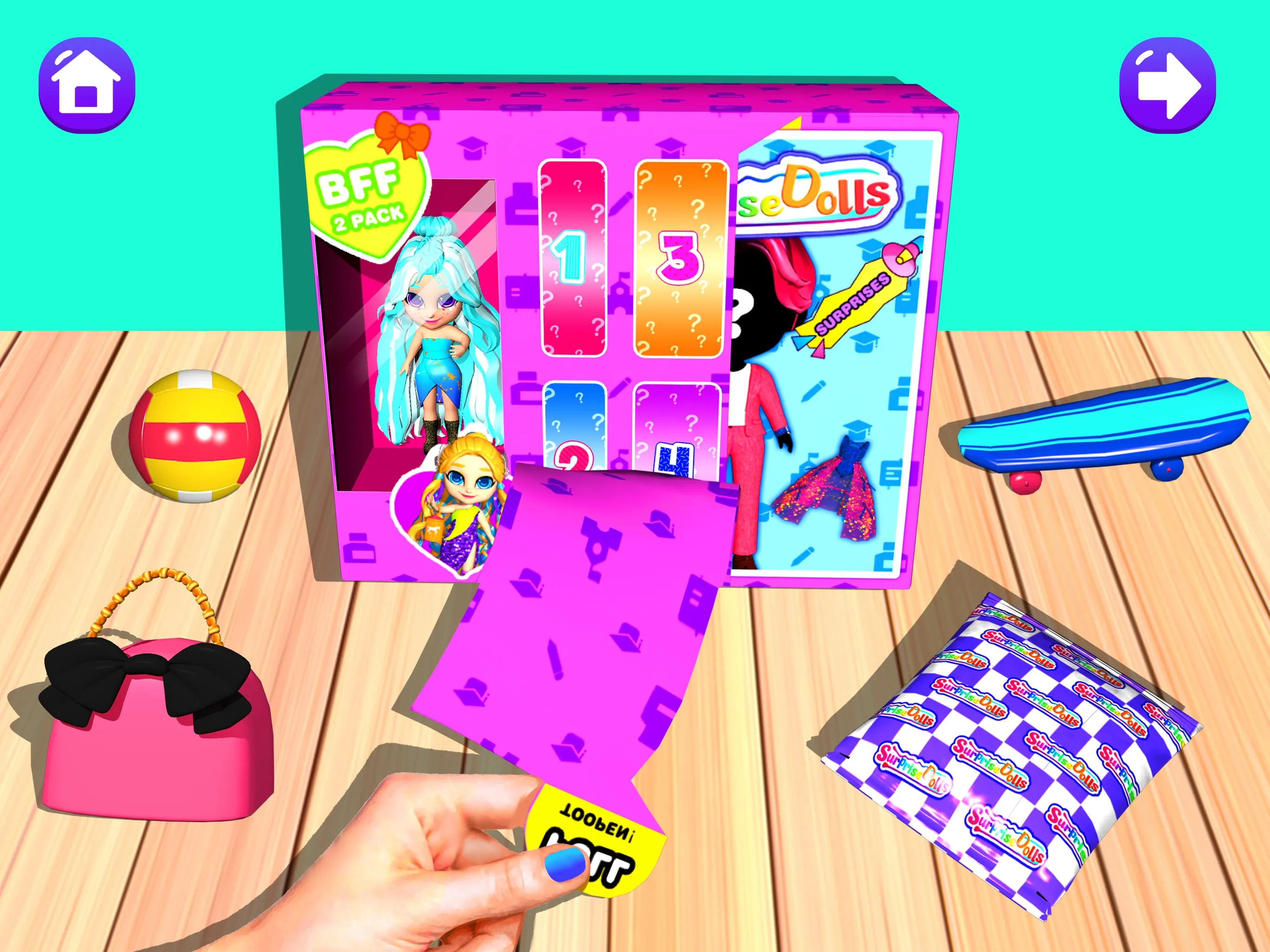 OMG Dolls Surprise Unbox Games | Indus Appstore | Screenshot