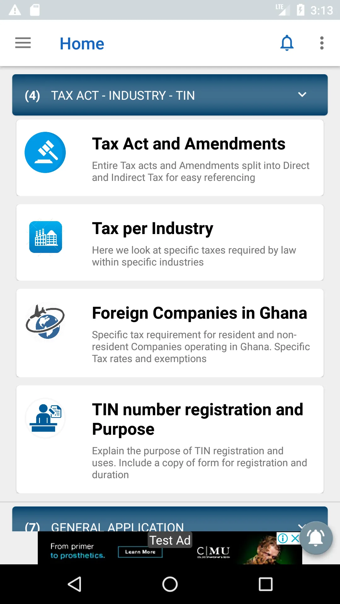 Ghana Tax Laws | Indus Appstore | Screenshot