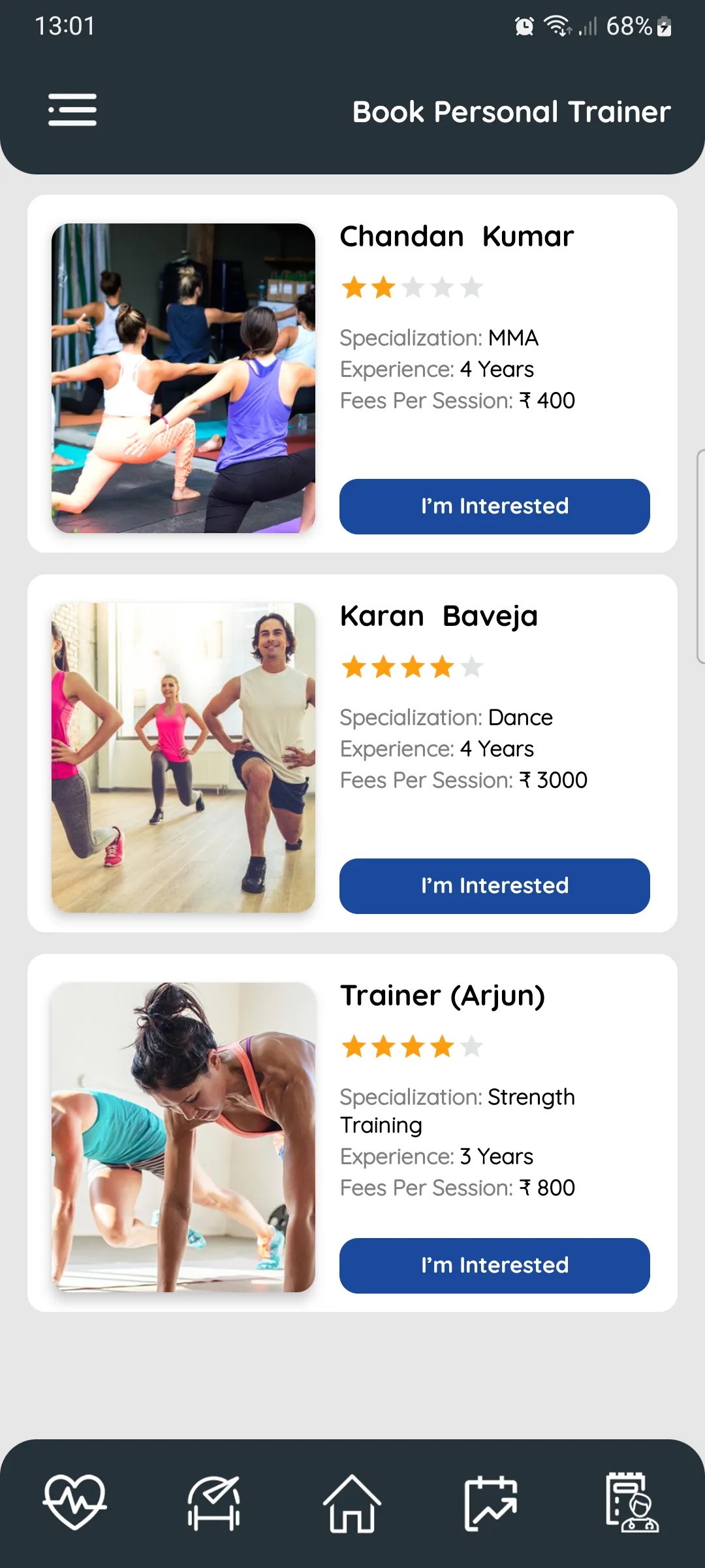 Neo Fitnes | Indus Appstore | Screenshot