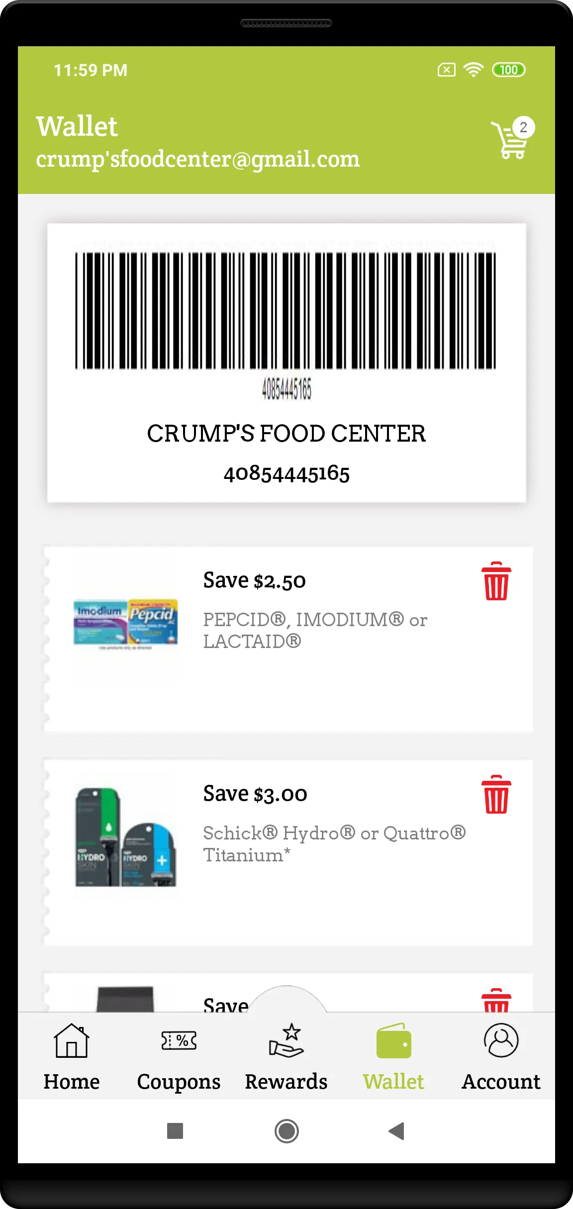 Crump’s Food Center | Indus Appstore | Screenshot