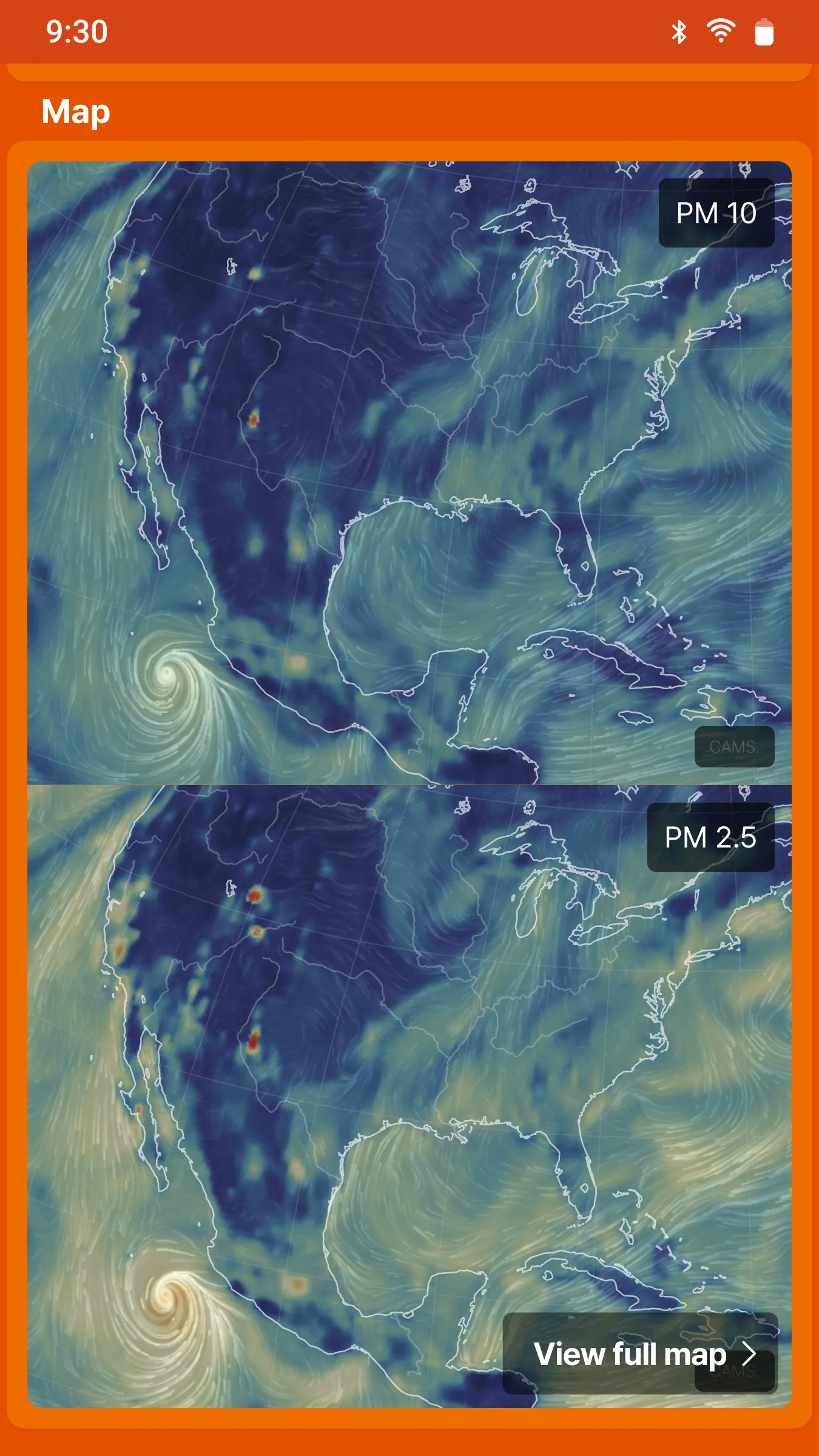 MiseMise - Air Quality, WHO | Indus Appstore | Screenshot