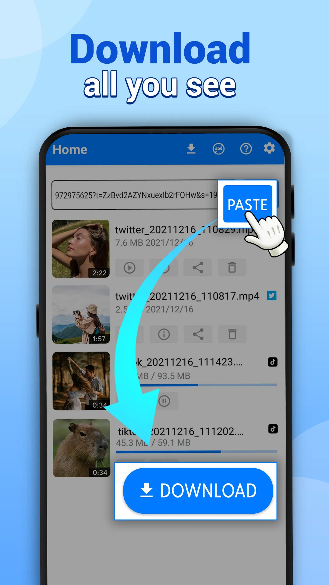 Video Downloader - Video Saver | Indus Appstore | Screenshot