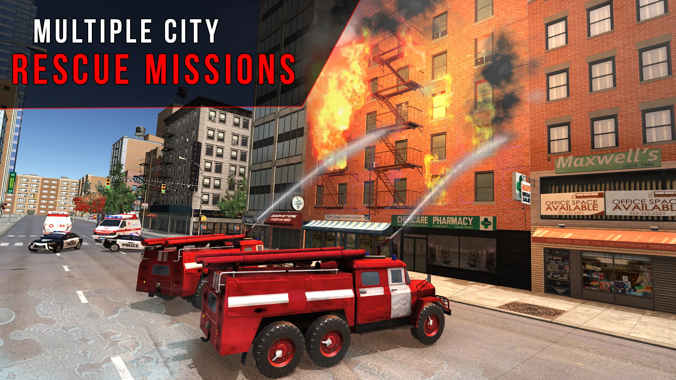 911 Emergency Rescue Missions | Indus Appstore | Screenshot