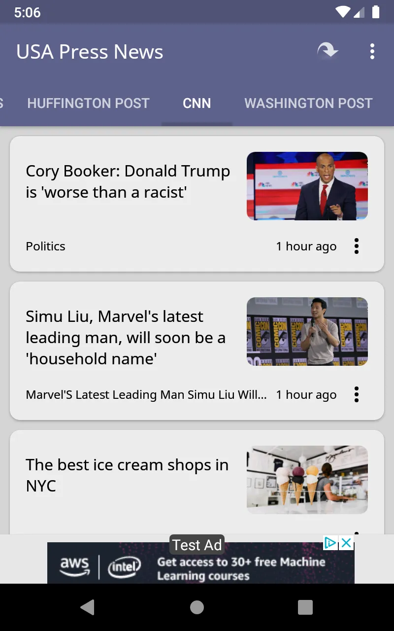 USA Press News | Indus Appstore | Screenshot