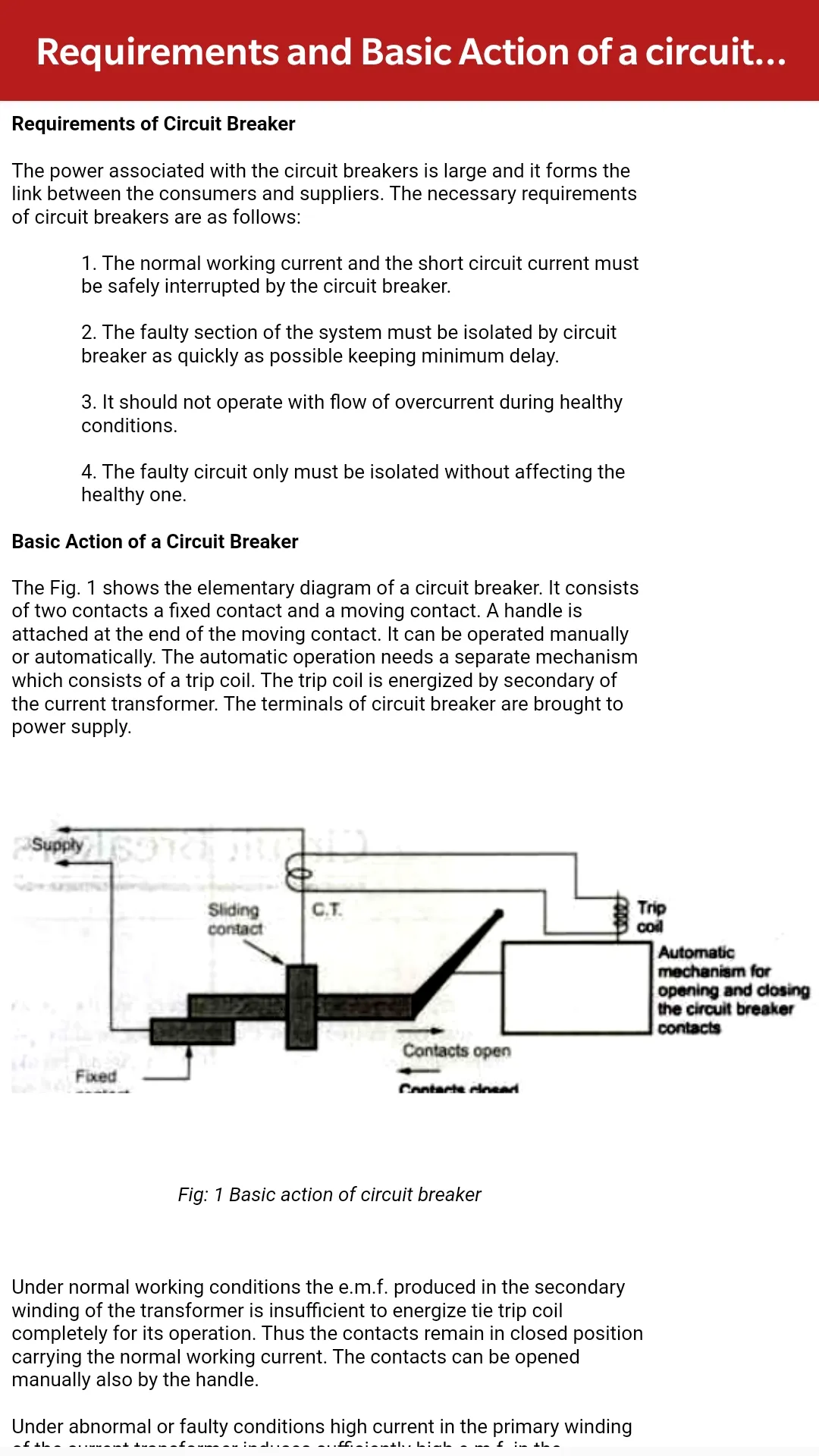 Switchgear And Protection | Indus Appstore | Screenshot