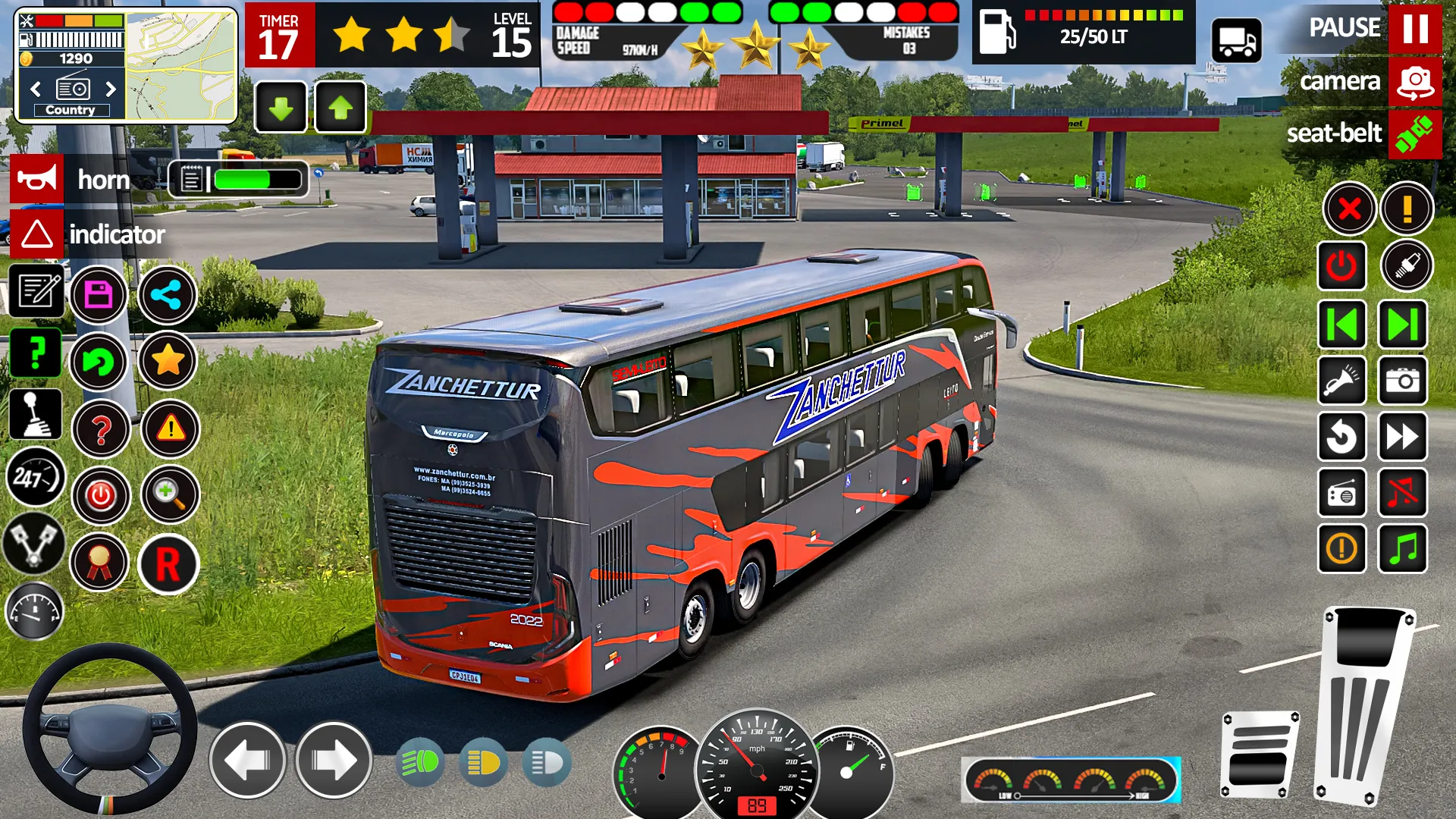 Offroad Bus Driving Bus Sim 3D | Indus Appstore | Screenshot