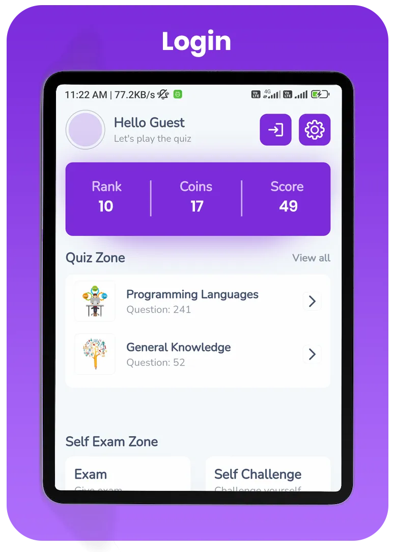 Sharp Quiz - GK Quiz App | Indus Appstore | Screenshot