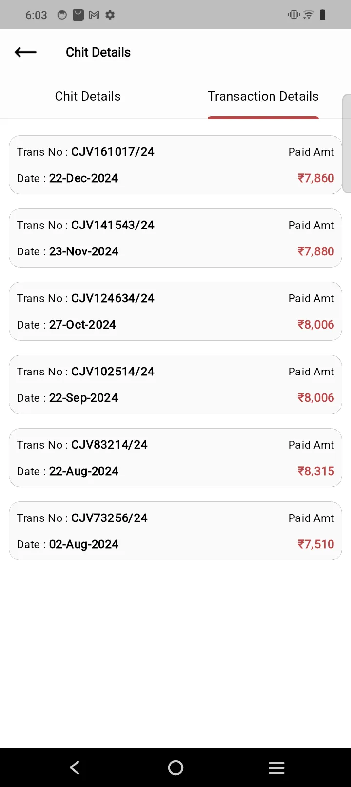 Kapil Chits Karnataka | Indus Appstore | Screenshot