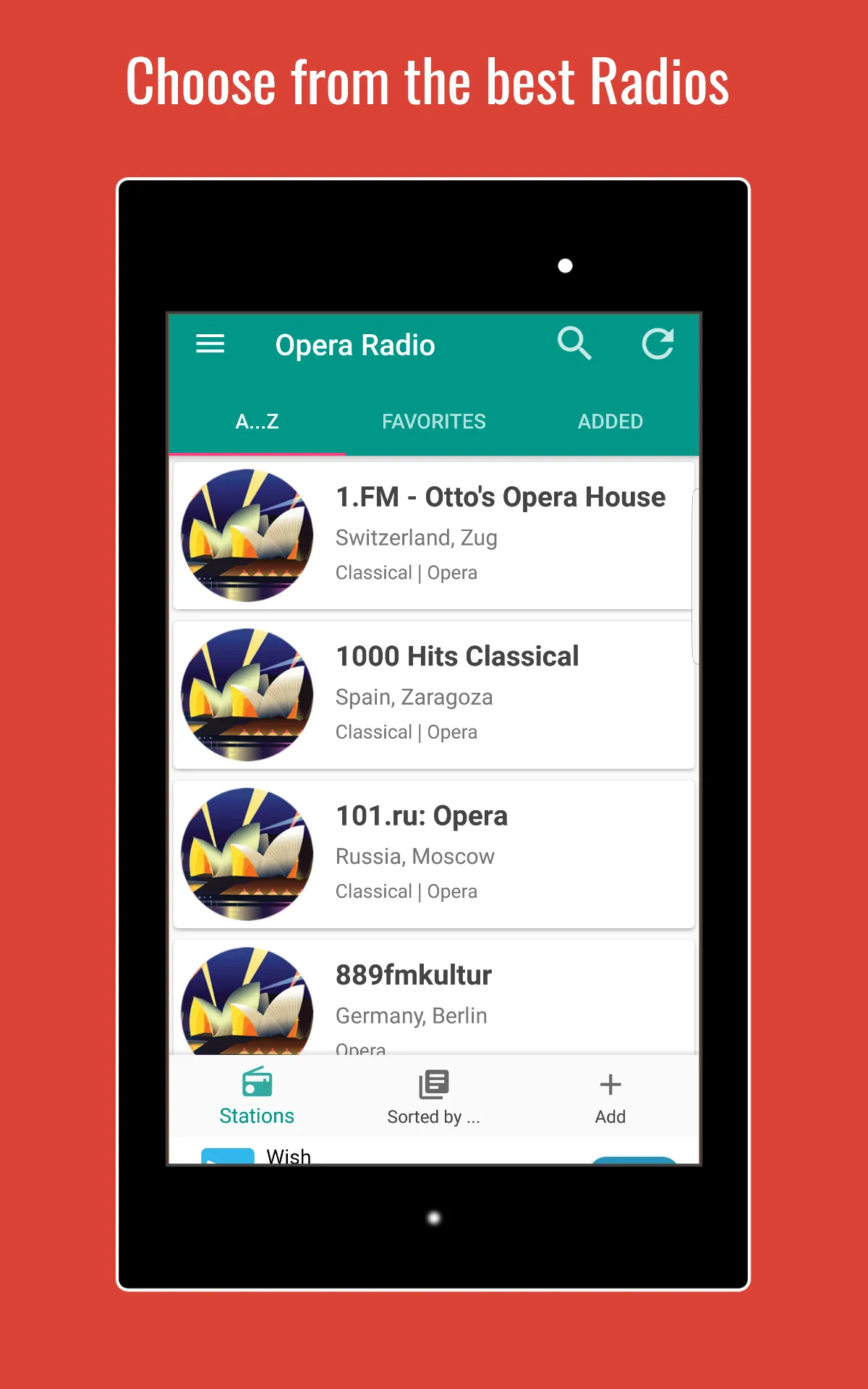 Opera Radio | Indus Appstore | Screenshot