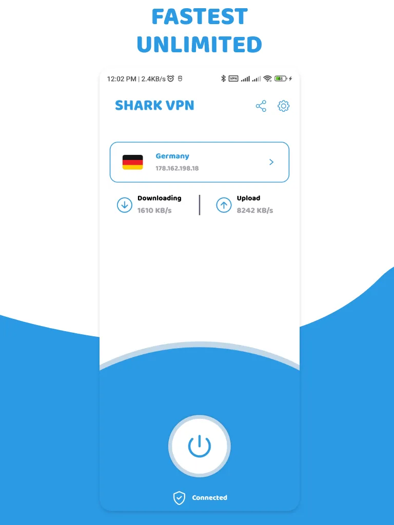 Shark VPN - VPN, Proxy | Indus Appstore | Screenshot