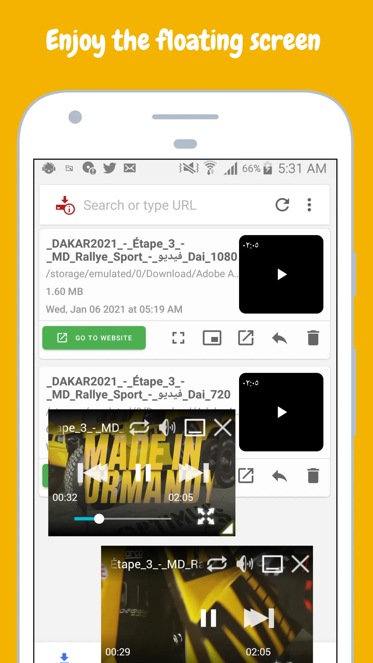 Video Downloader, برنامج تنزيل | Indus Appstore | Screenshot