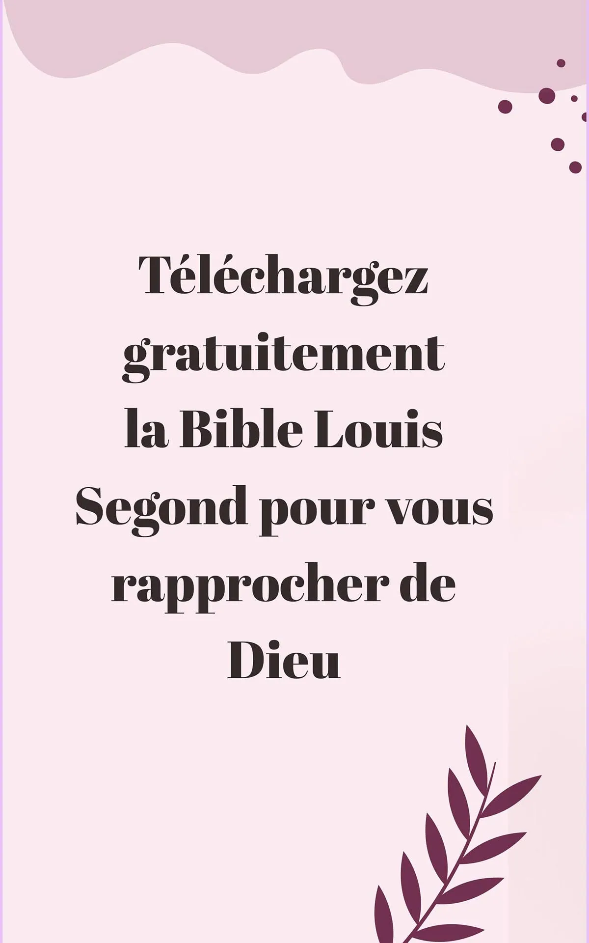 Bible Louis Segond avec audio | Indus Appstore | Screenshot