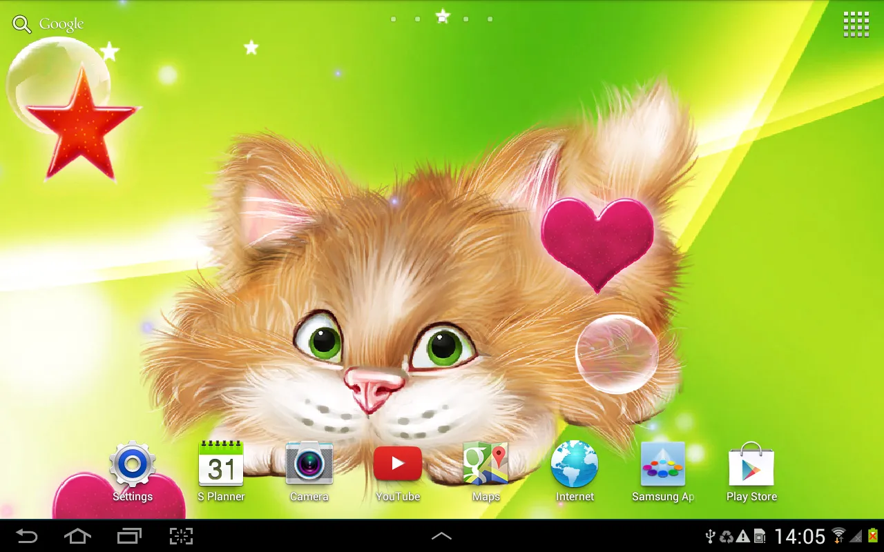 Funny Cat Live Wallpaper | Indus Appstore | Screenshot