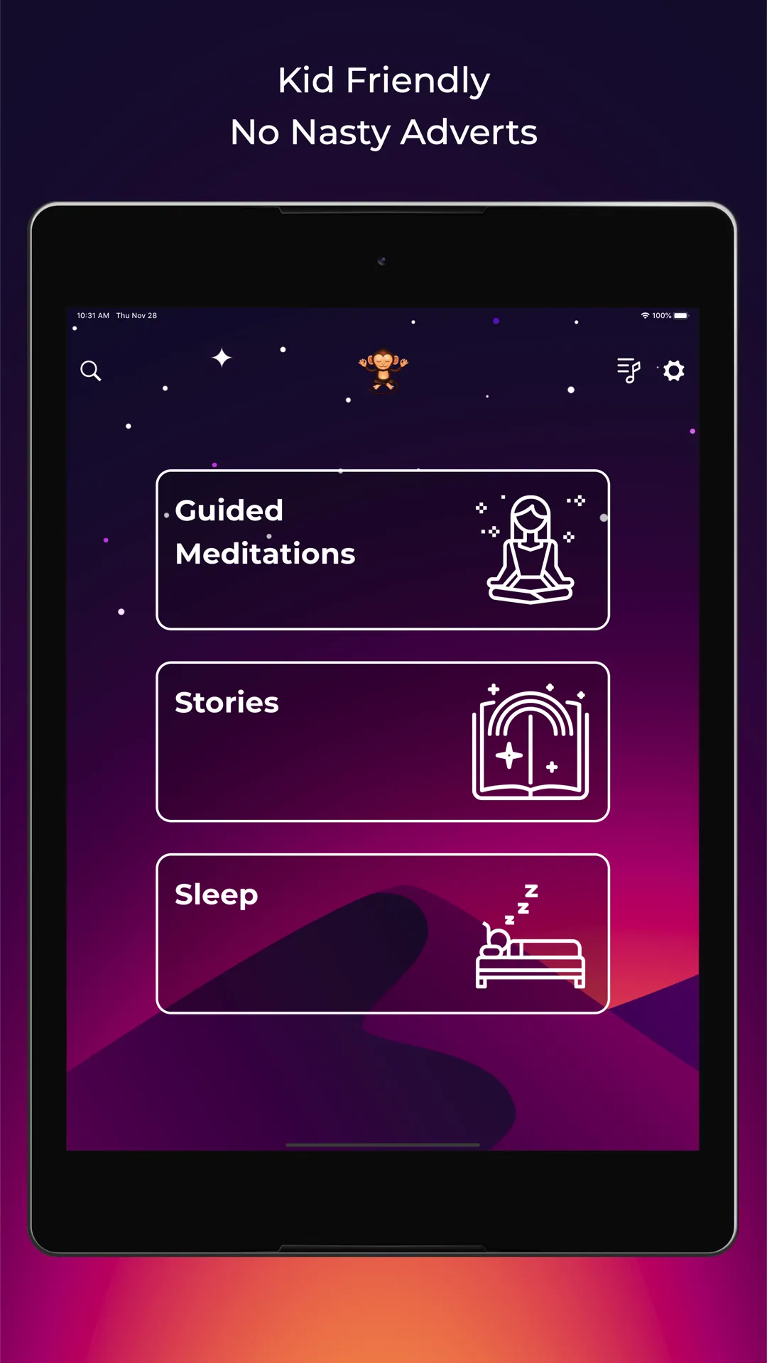 New Horizon: Kids Meditation & | Indus Appstore | Screenshot