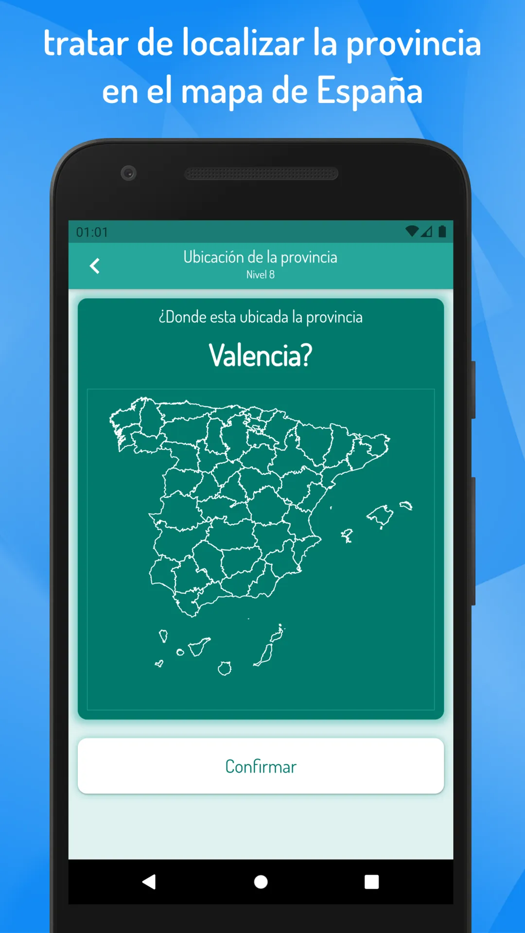 Quiz - Provinces of Spain | Indus Appstore | Screenshot