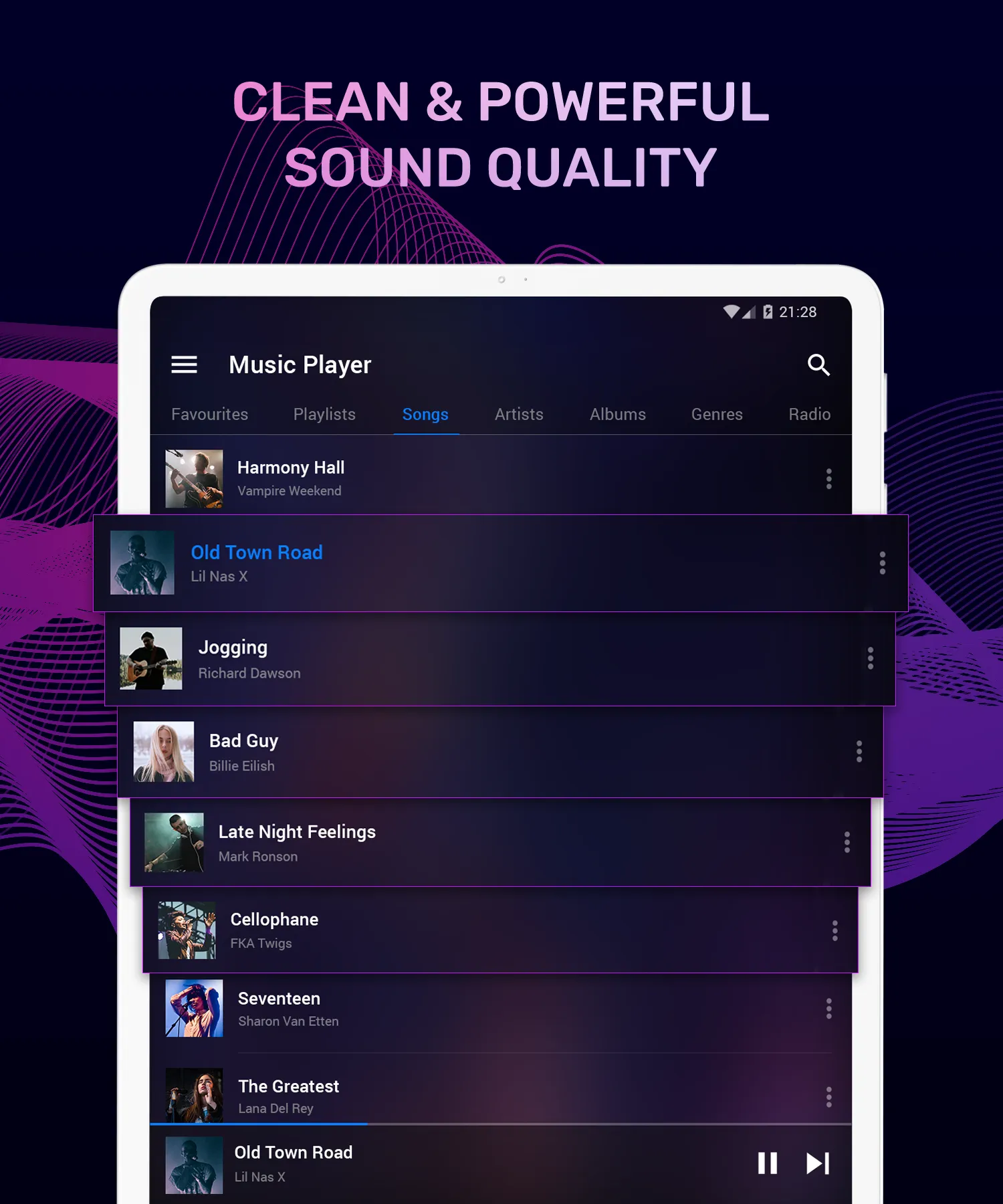 Music Player - MP3 & Radio | Indus Appstore | Screenshot