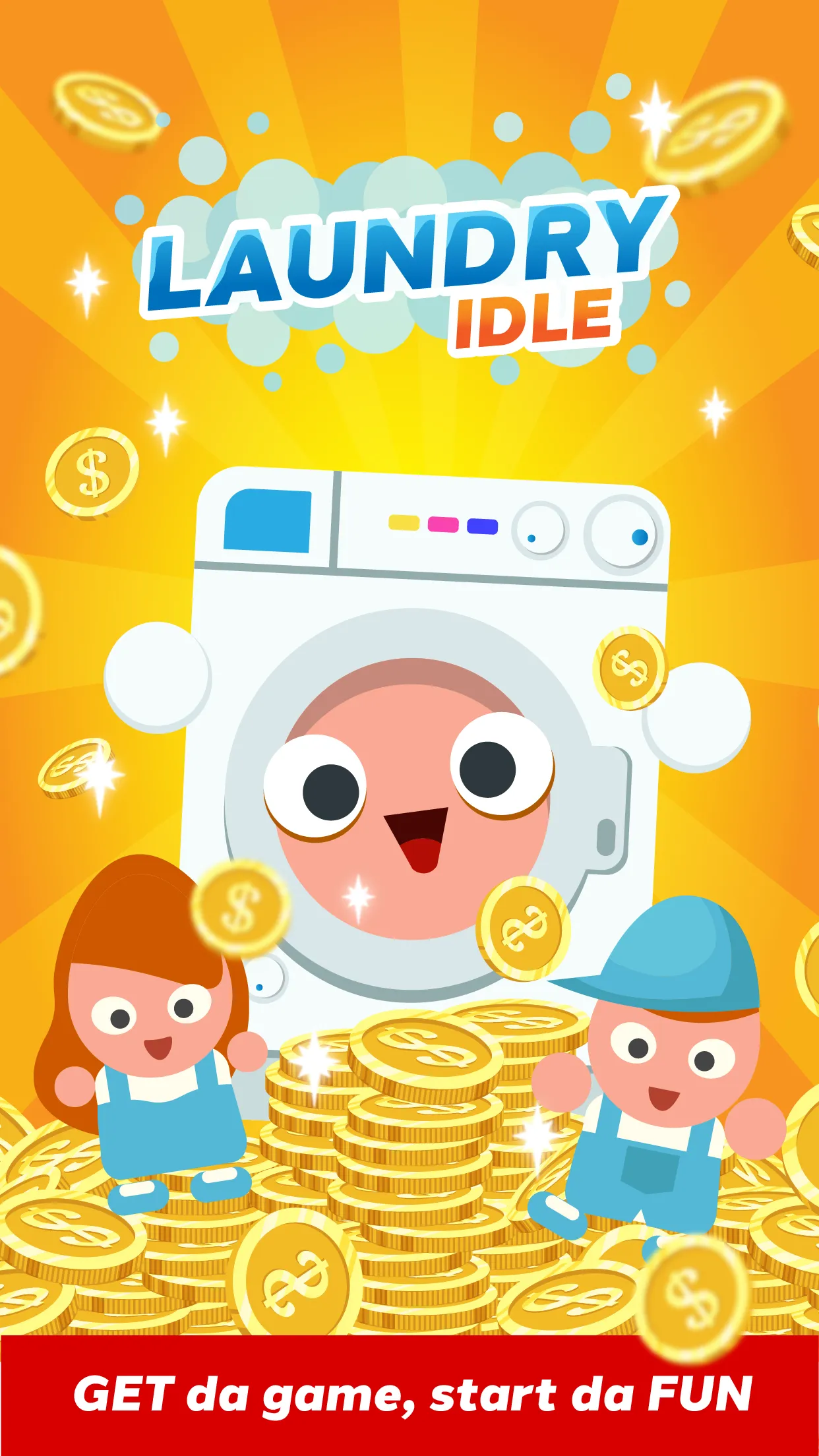 Laundry Idle - a washing tycoo | Indus Appstore | Screenshot