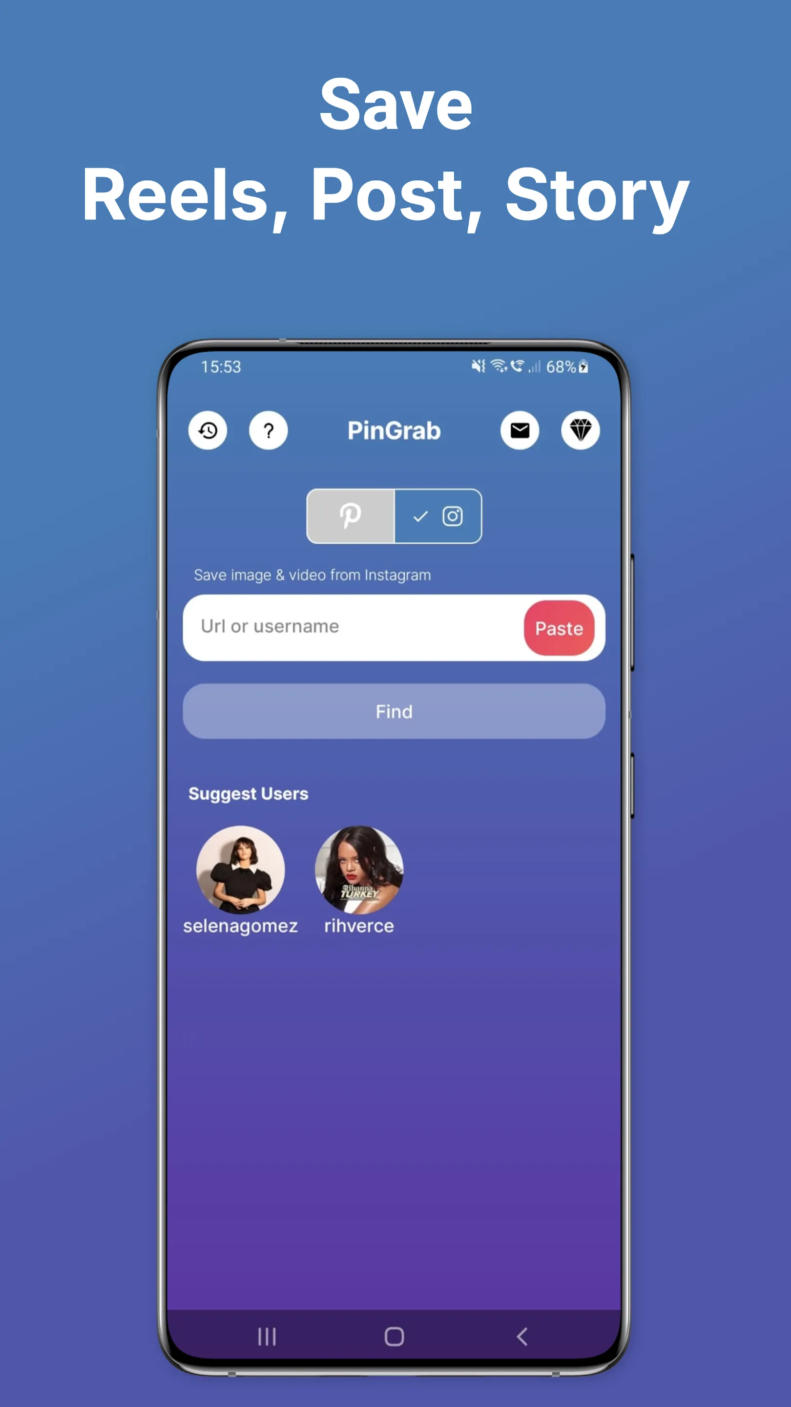 PinGrab -Pinterest Video Saver | Indus Appstore | Screenshot
