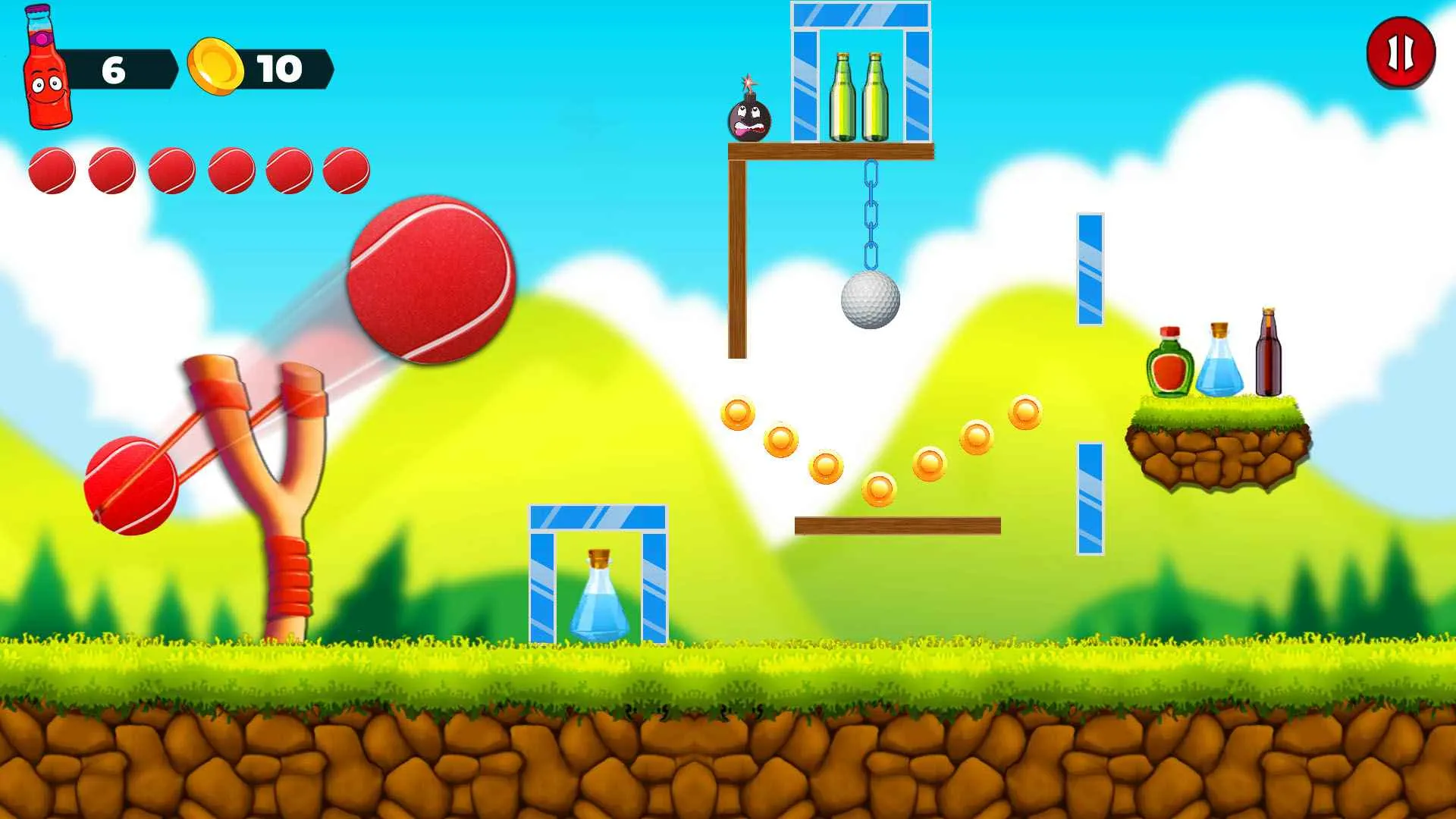 Bottle Breakshot : Games 2024 | Indus Appstore | Screenshot