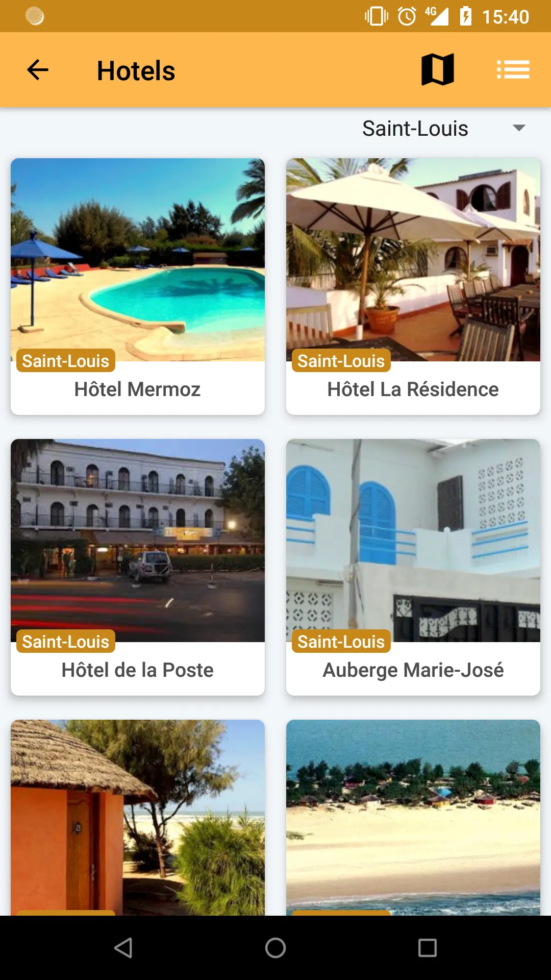 Sénéguide -Sénégal Guide Touri | Indus Appstore | Screenshot