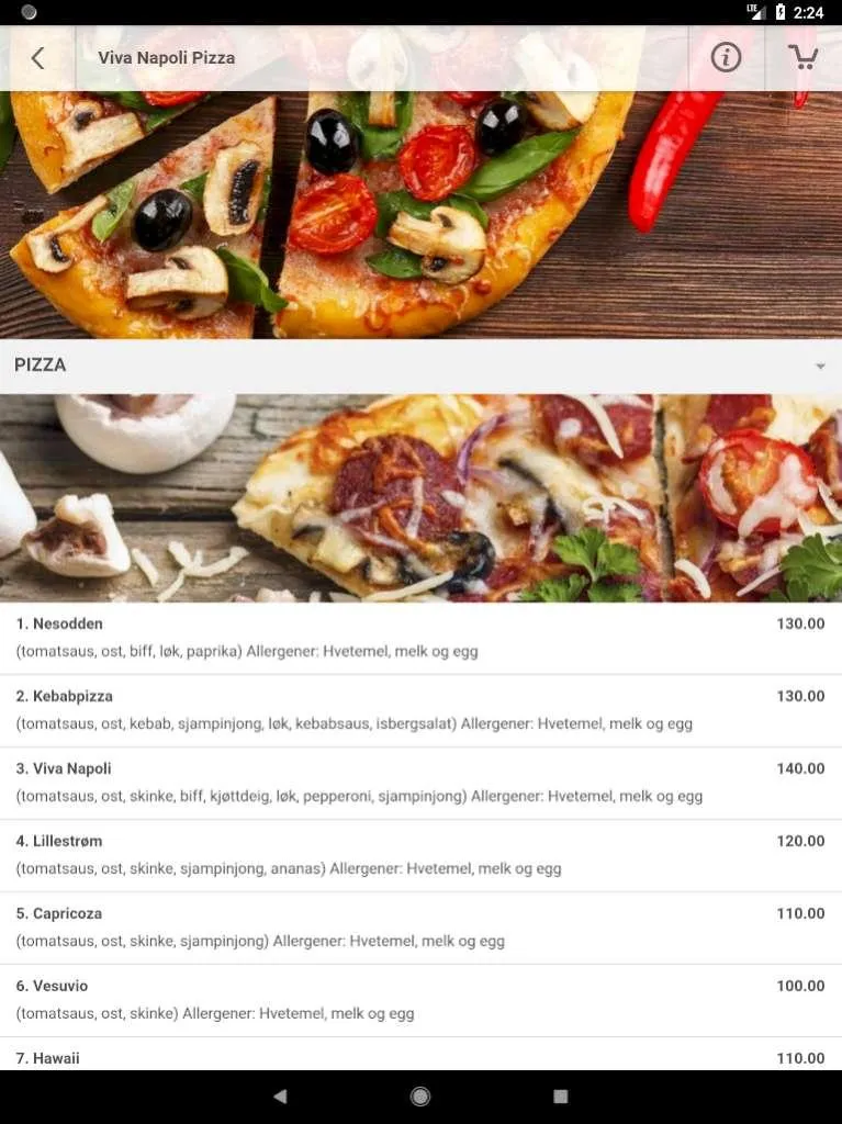 Viva Napoli Pizza Nesodden | Indus Appstore | Screenshot