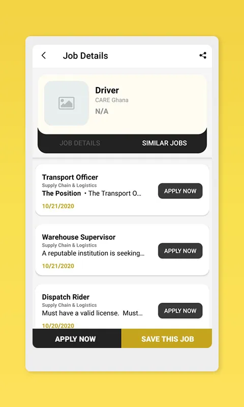 Ghana Jobs | Indus Appstore | Screenshot