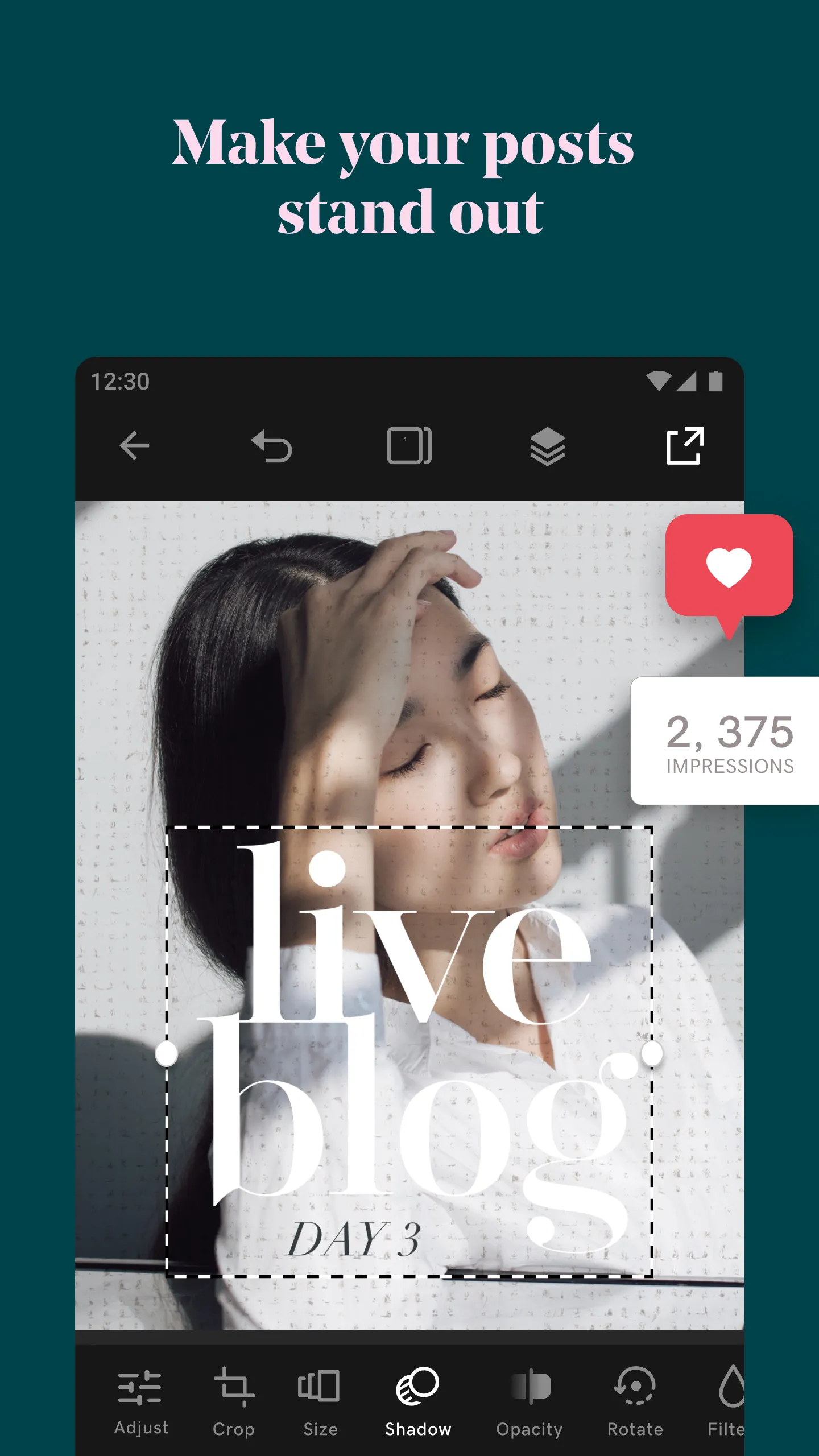 GoDaddy Studio: Create & Grow | Indus Appstore | Screenshot