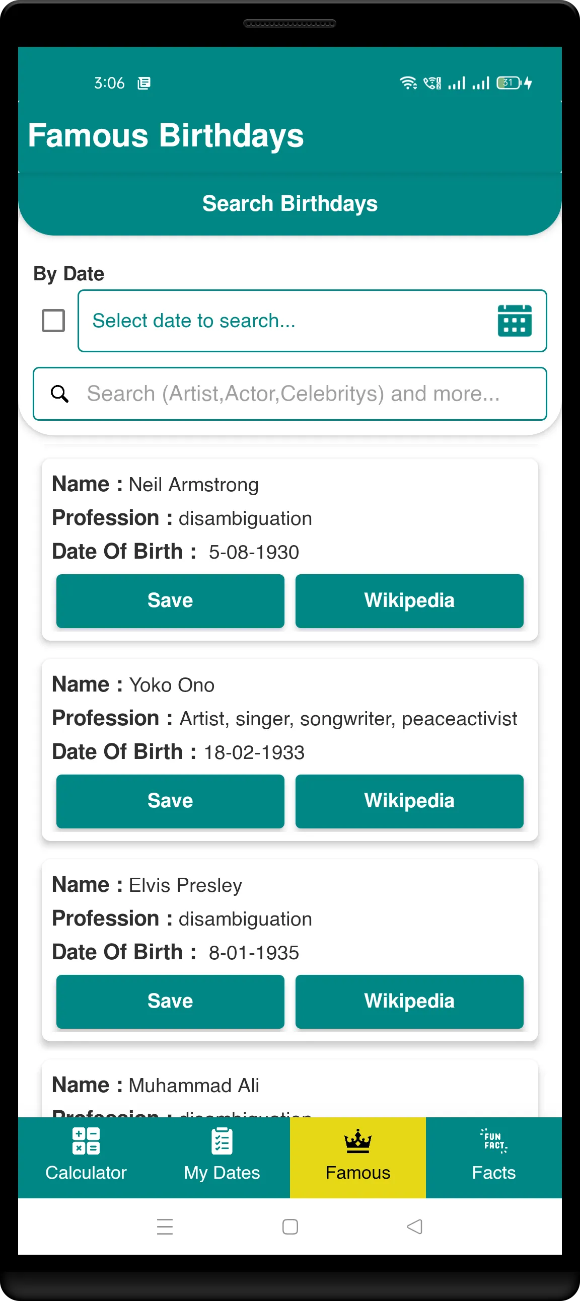 Age Calculator | Indus Appstore | Screenshot