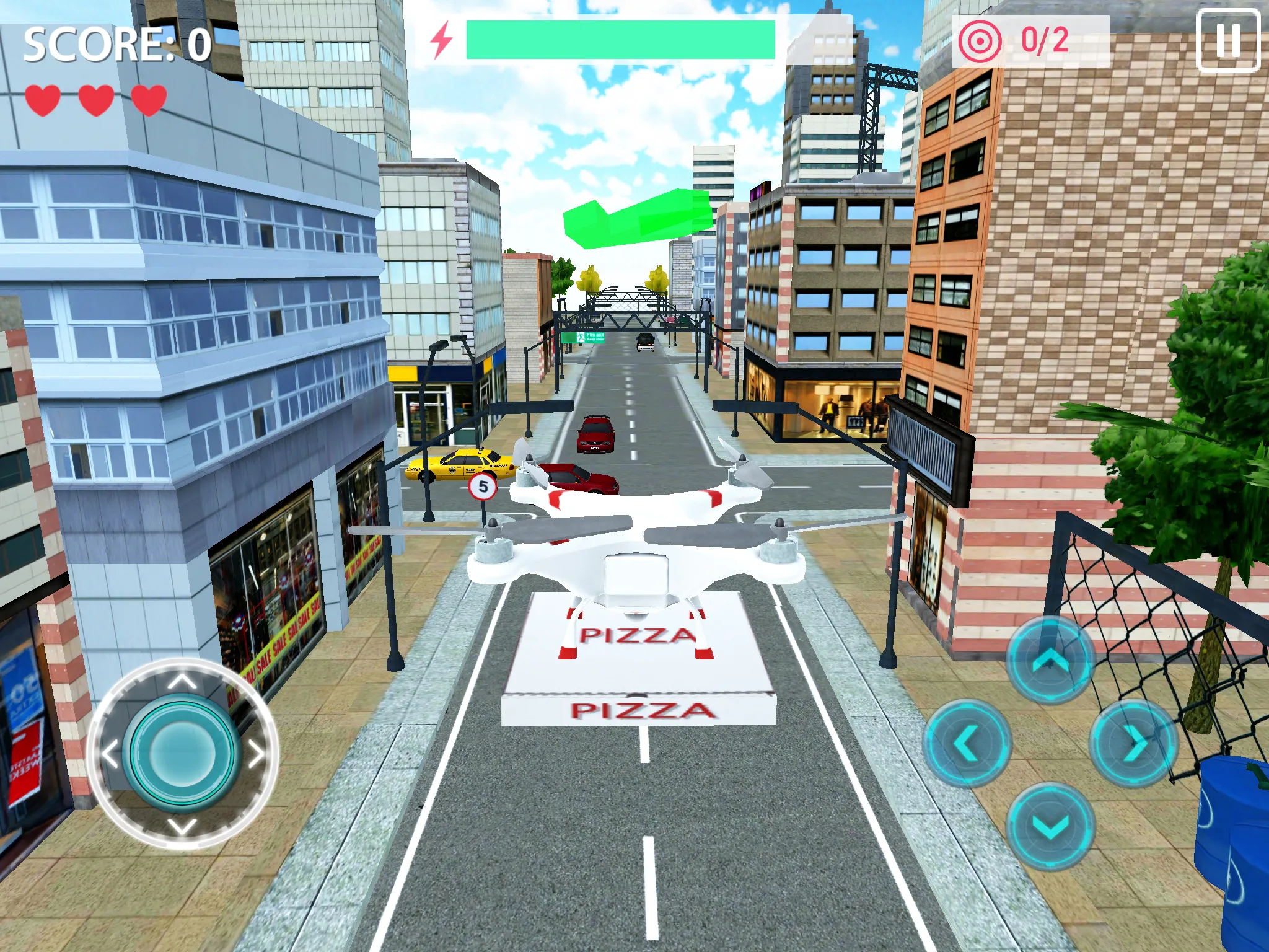 Drone Pizza Delivery 3D | Indus Appstore | Screenshot