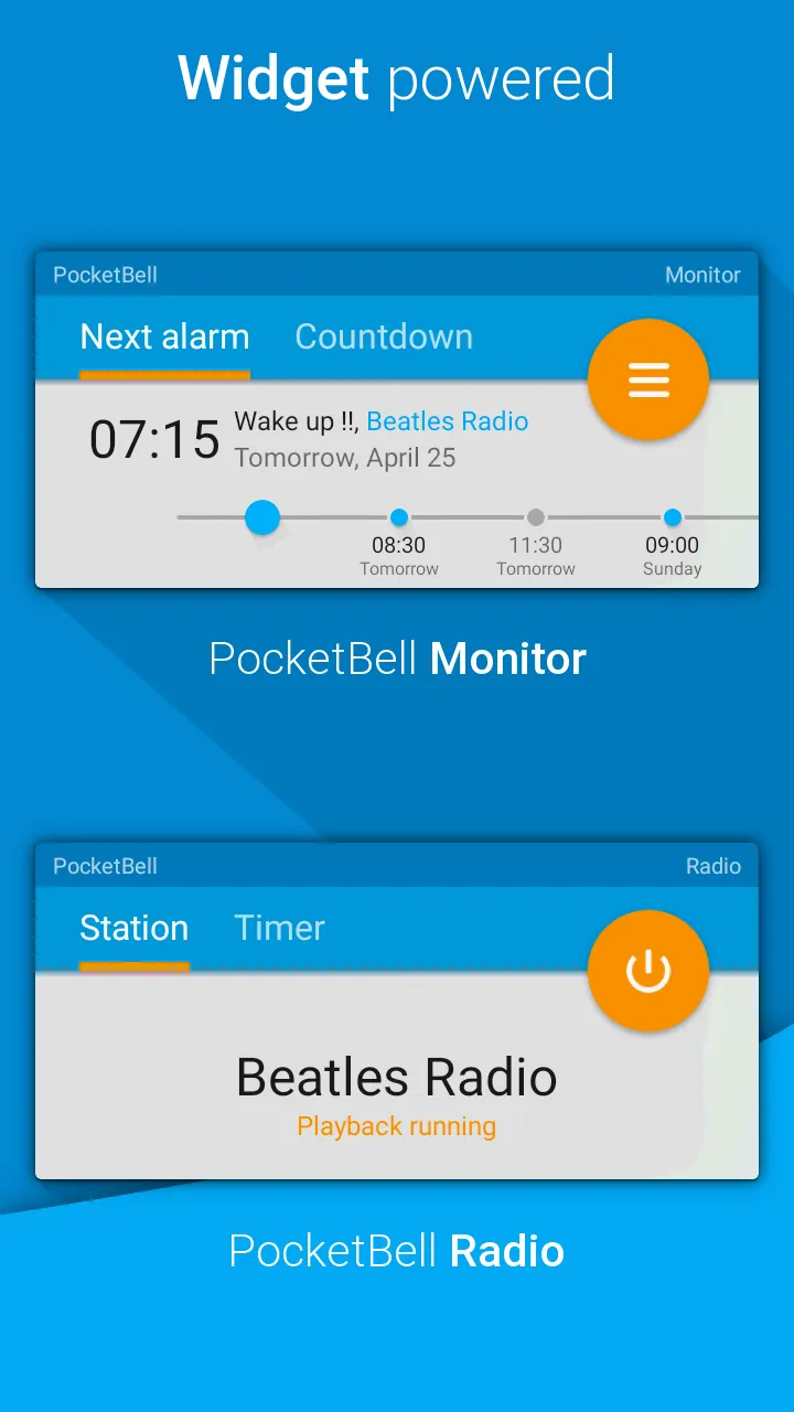 Radio Alarm Clock - PocketBell | Indus Appstore | Screenshot