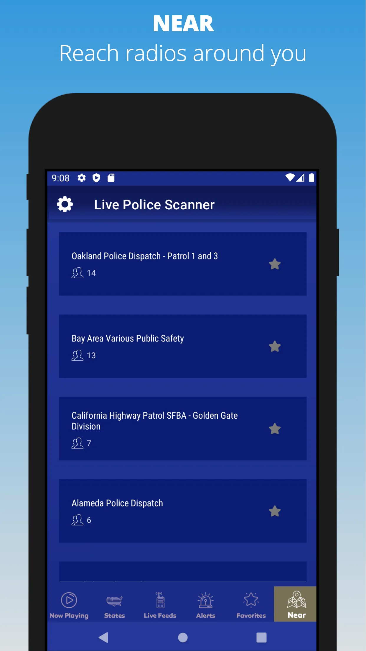 Live Police Scanner | Indus Appstore | Screenshot