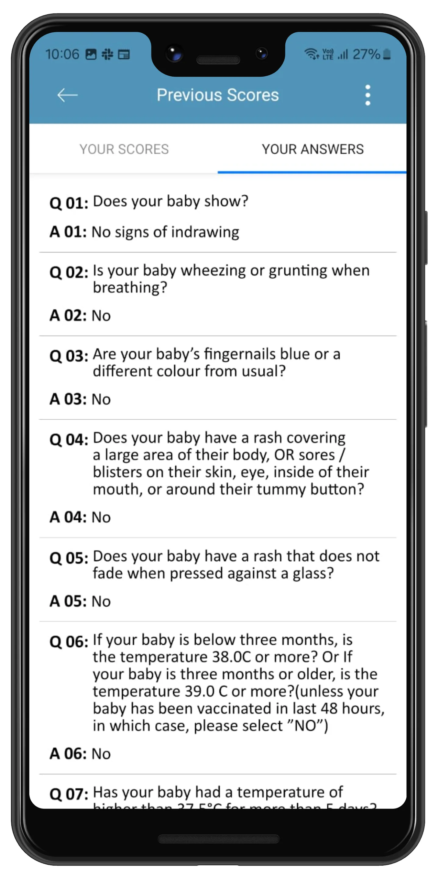 The Lullaby Trust Baby Check | Indus Appstore | Screenshot