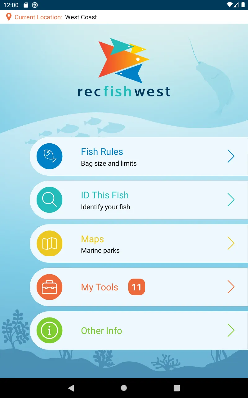 Recfishwest | Indus Appstore | Screenshot