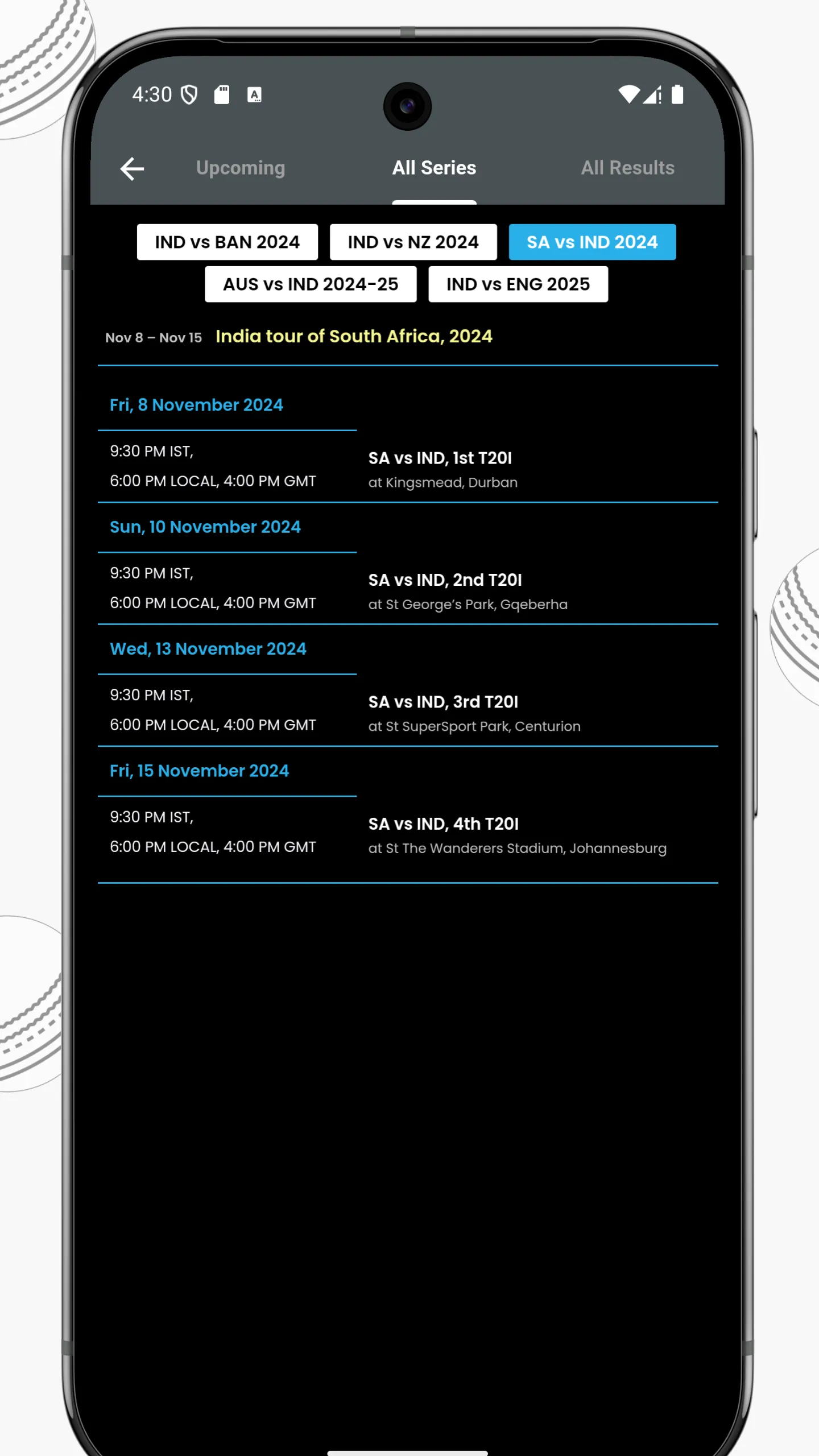 IND vs AUS Live Cricket Score | Indus Appstore | Screenshot