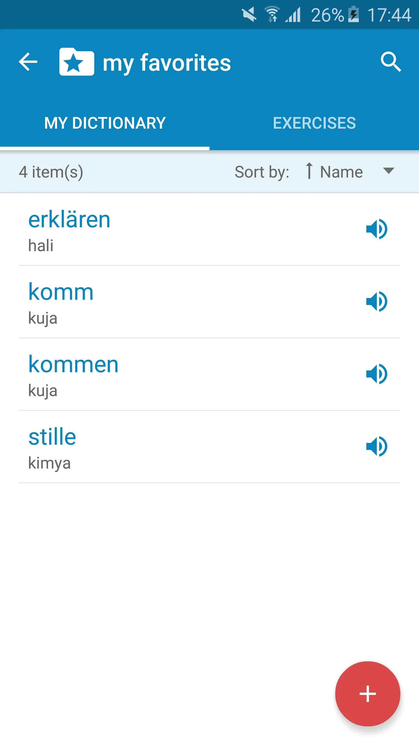 German-Swahili Dictionary | Indus Appstore | Screenshot